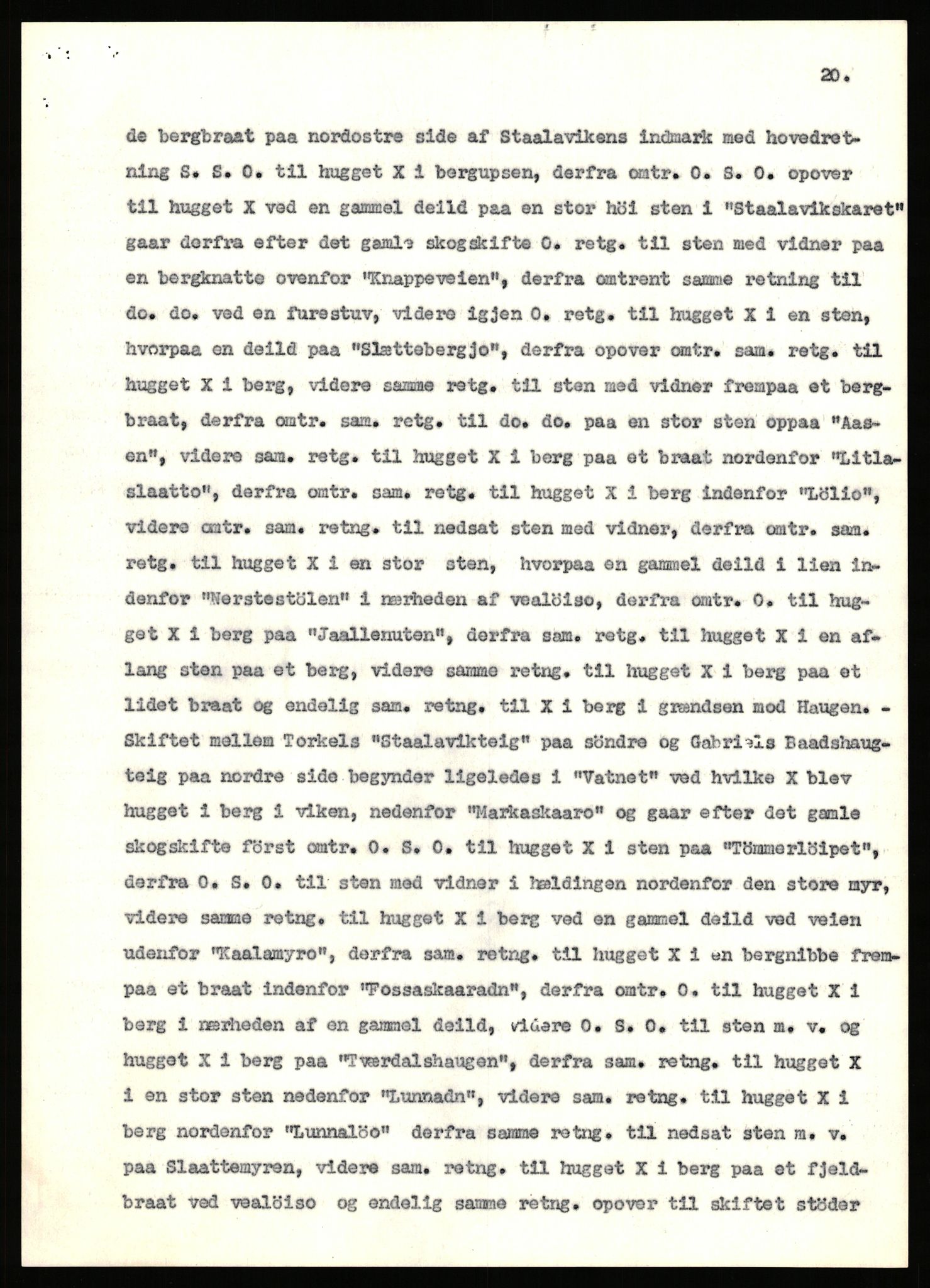 Statsarkivet i Stavanger, AV/SAST-A-101971/03/Y/Yj/L0025: Avskrifter sortert etter gårdsnavn: Garpestad - Gjerde, 1750-1930, p. 263
