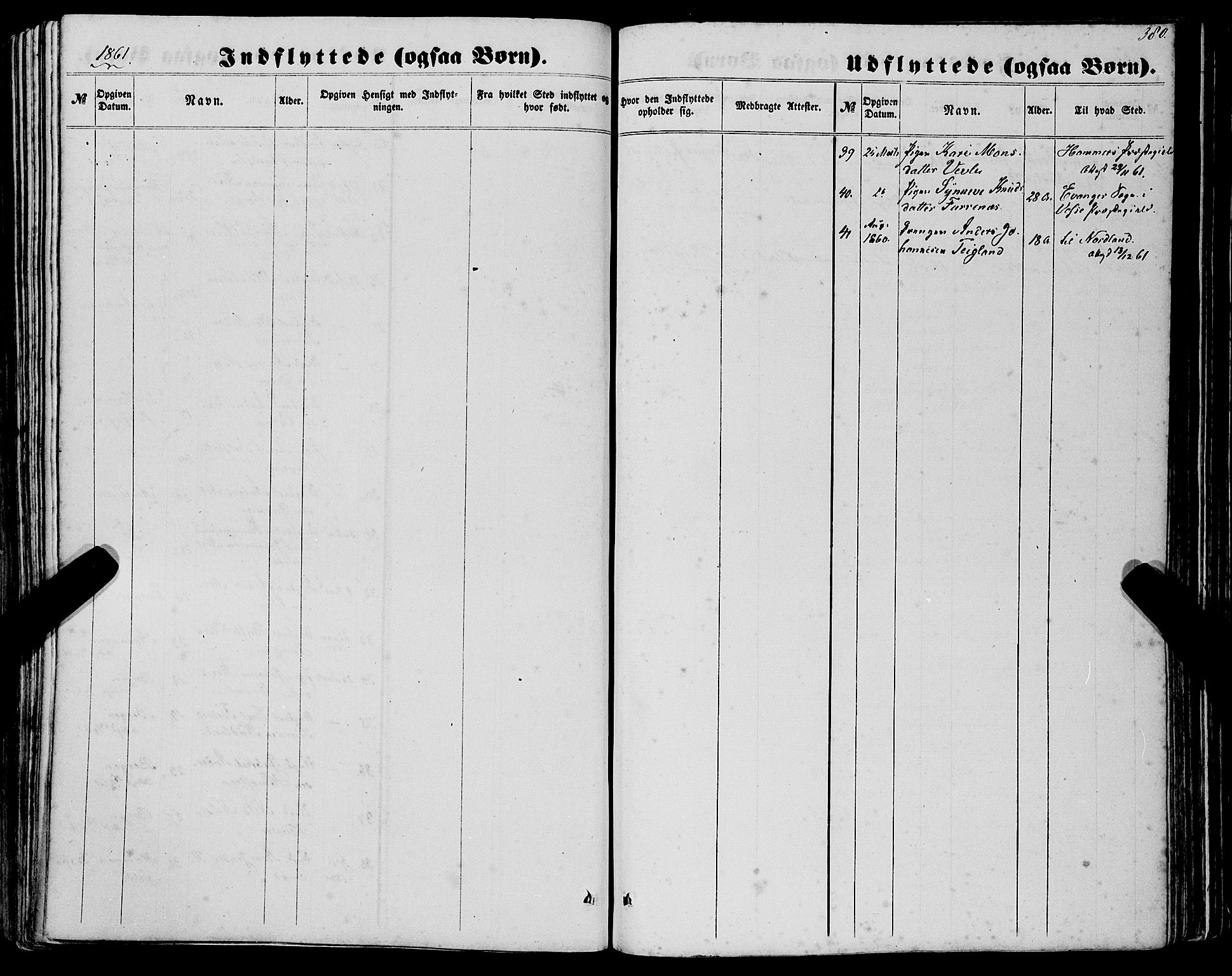 Haus sokneprestembete, AV/SAB-A-75601/H/Haa: Parish register (official) no. A 17, 1858-1870, p. 380