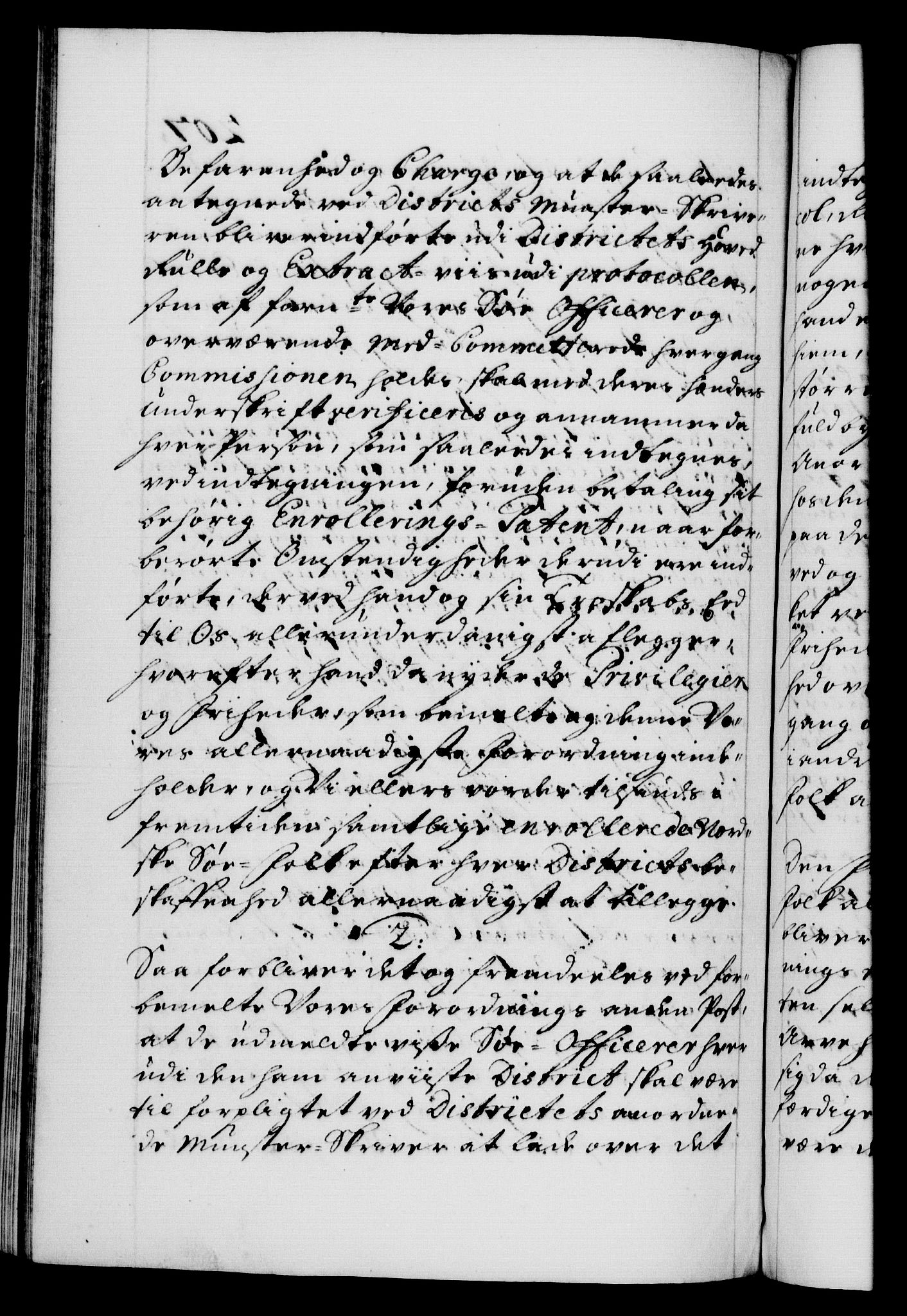 Danske Kanselli 1572-1799, AV/RA-EA-3023/F/Fc/Fca/Fcaa/L0019: Norske registre, 1704-1707, p. 207b