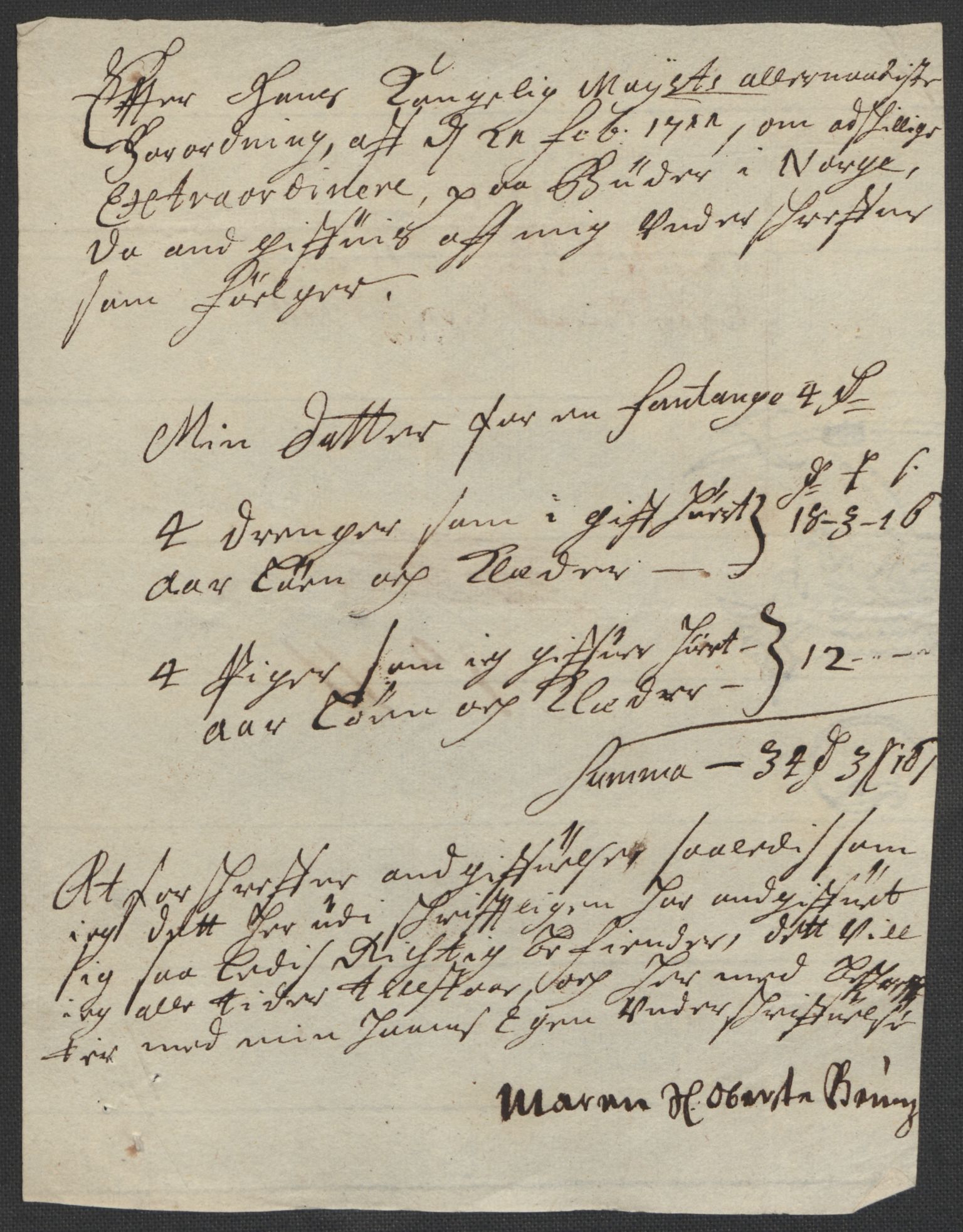 Rentekammeret inntil 1814, Reviderte regnskaper, Fogderegnskap, AV/RA-EA-4092/R17/L1180: Fogderegnskap Gudbrandsdal, 1711, p. 154