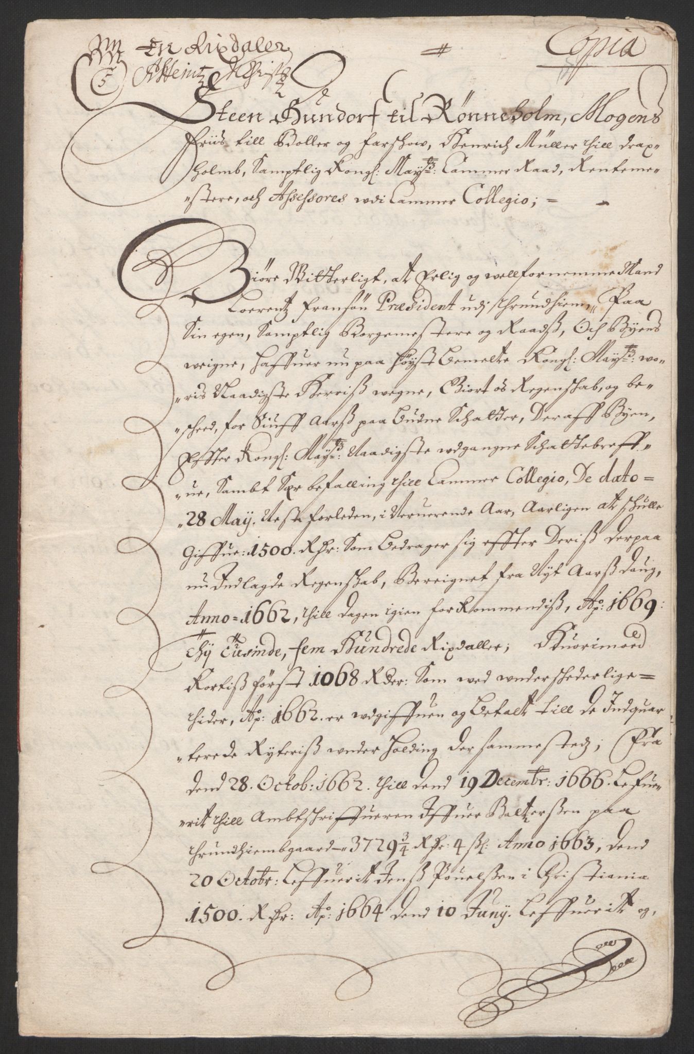 Rentekammeret inntil 1814, Reviderte regnskaper, Byregnskaper, AV/RA-EA-4066/R/Rs/L0504: [S1] Kontribusjonsregnskap, 1631-1684, p. 79