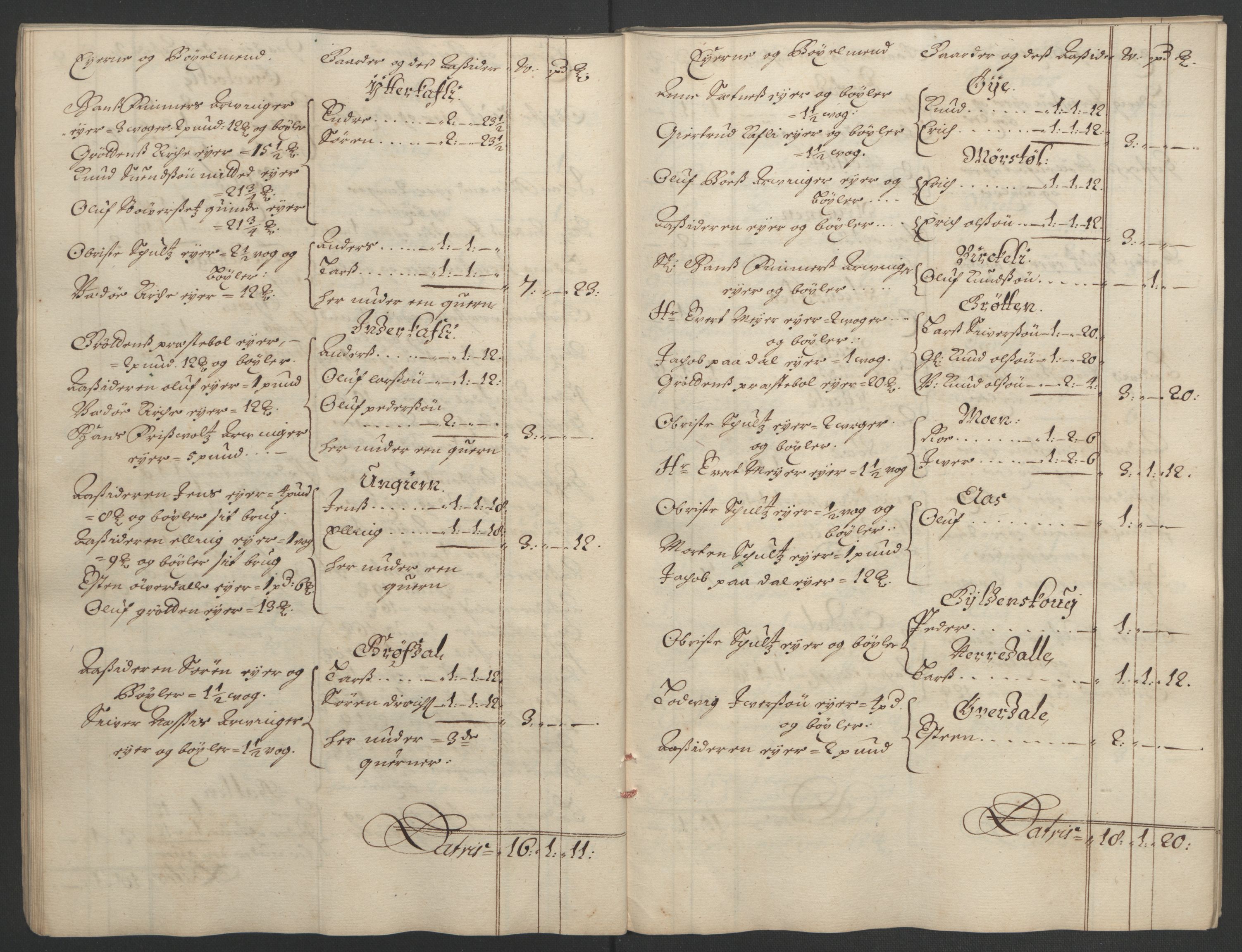 Rentekammeret inntil 1814, Reviderte regnskaper, Fogderegnskap, AV/RA-EA-4092/R55/L3650: Fogderegnskap Romsdal, 1692, p. 38