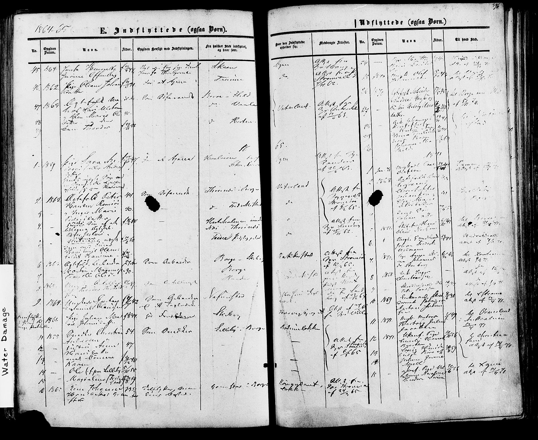 Fredrikstad prestekontor Kirkebøker, SAO/A-11082/F/Fa/L0006: Parish register (official) no. 6, 1857-1878, p. 396