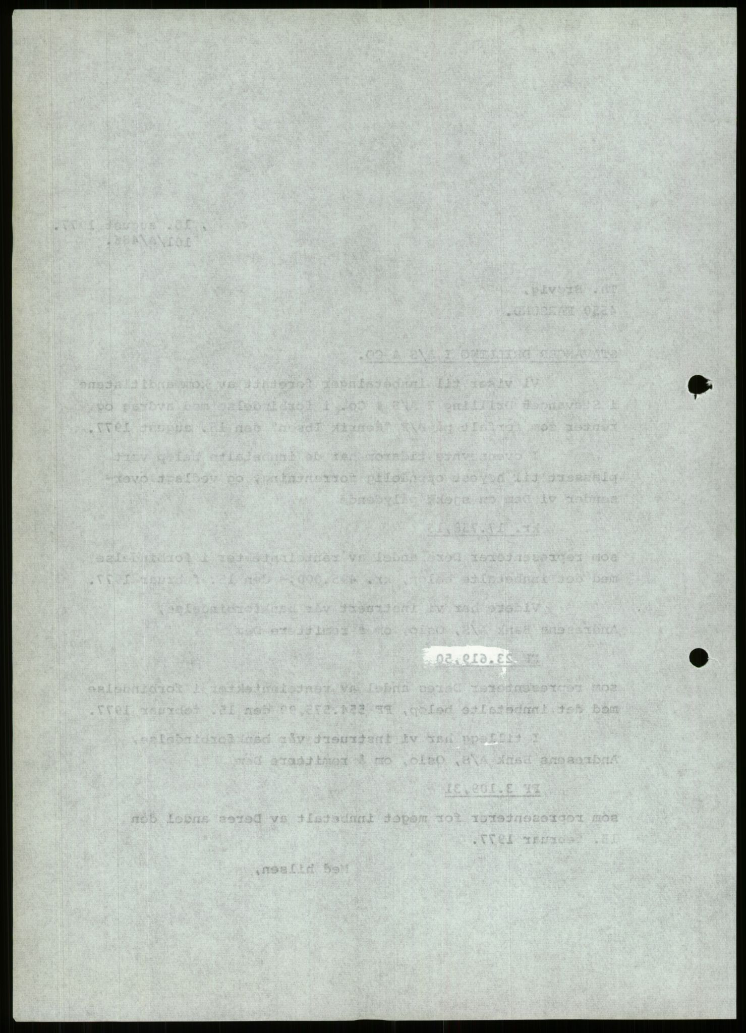 Pa 1503 - Stavanger Drilling AS, AV/SAST-A-101906/D/L0006: Korrespondanse og saksdokumenter, 1974-1984, p. 1269