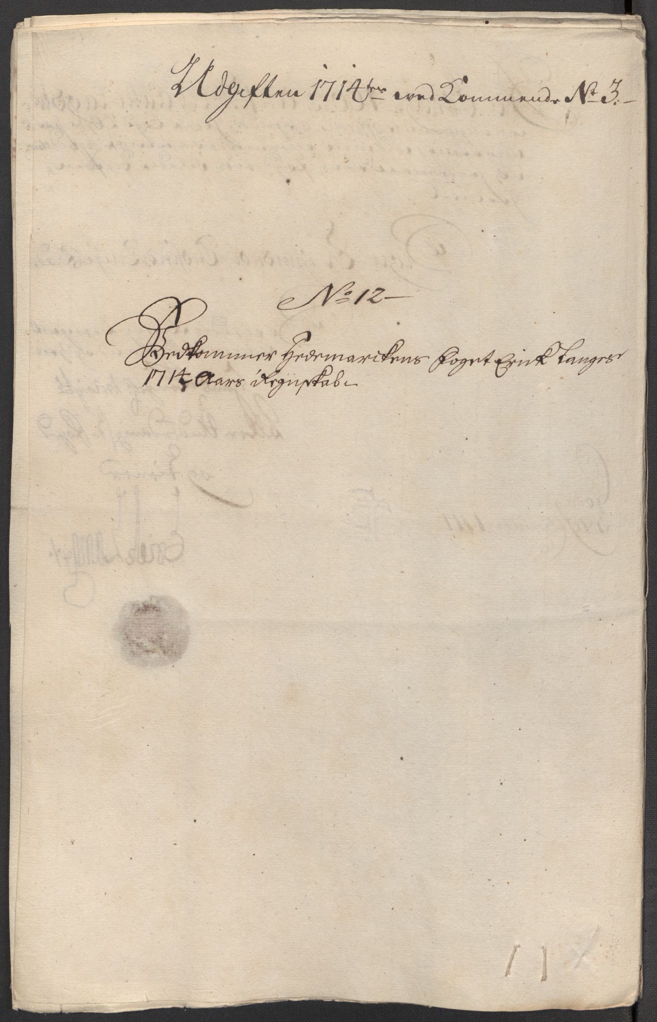 Rentekammeret inntil 1814, Reviderte regnskaper, Fogderegnskap, AV/RA-EA-4092/R16/L1051: Fogderegnskap Hedmark, 1714, p. 303