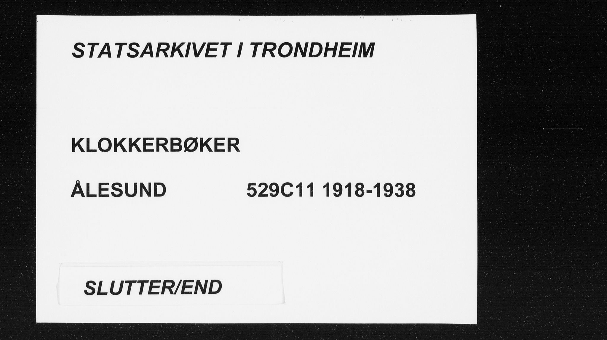 Ministerialprotokoller, klokkerbøker og fødselsregistre - Møre og Romsdal, AV/SAT-A-1454/529/L0474: Parish register (copy) no. 529C11, 1918-1938
