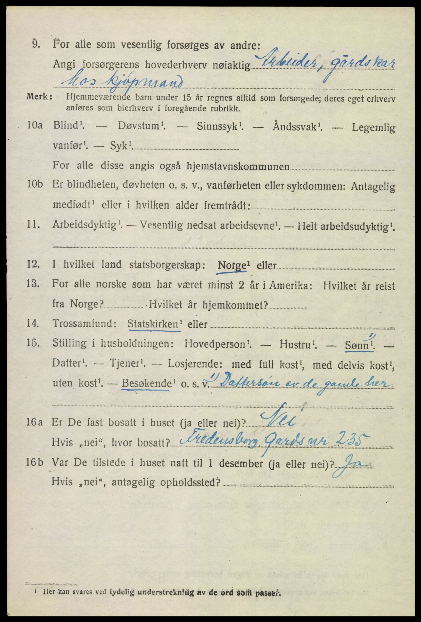 SAH, 1920 census for Ringsaker, 1920, p. 24133