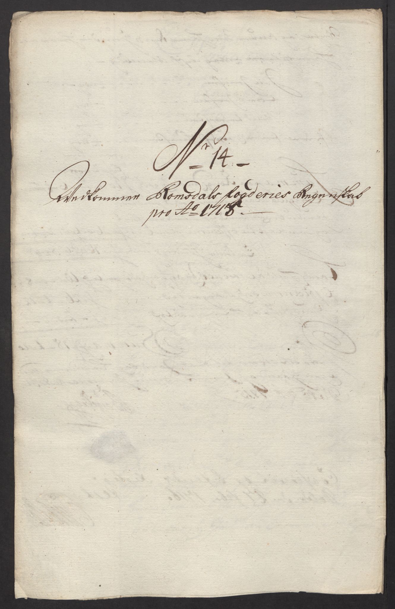 Rentekammeret inntil 1814, Reviderte regnskaper, Fogderegnskap, RA/EA-4092/R55/L3663: Fogderegnskap Romsdal, 1715-1716, p. 147