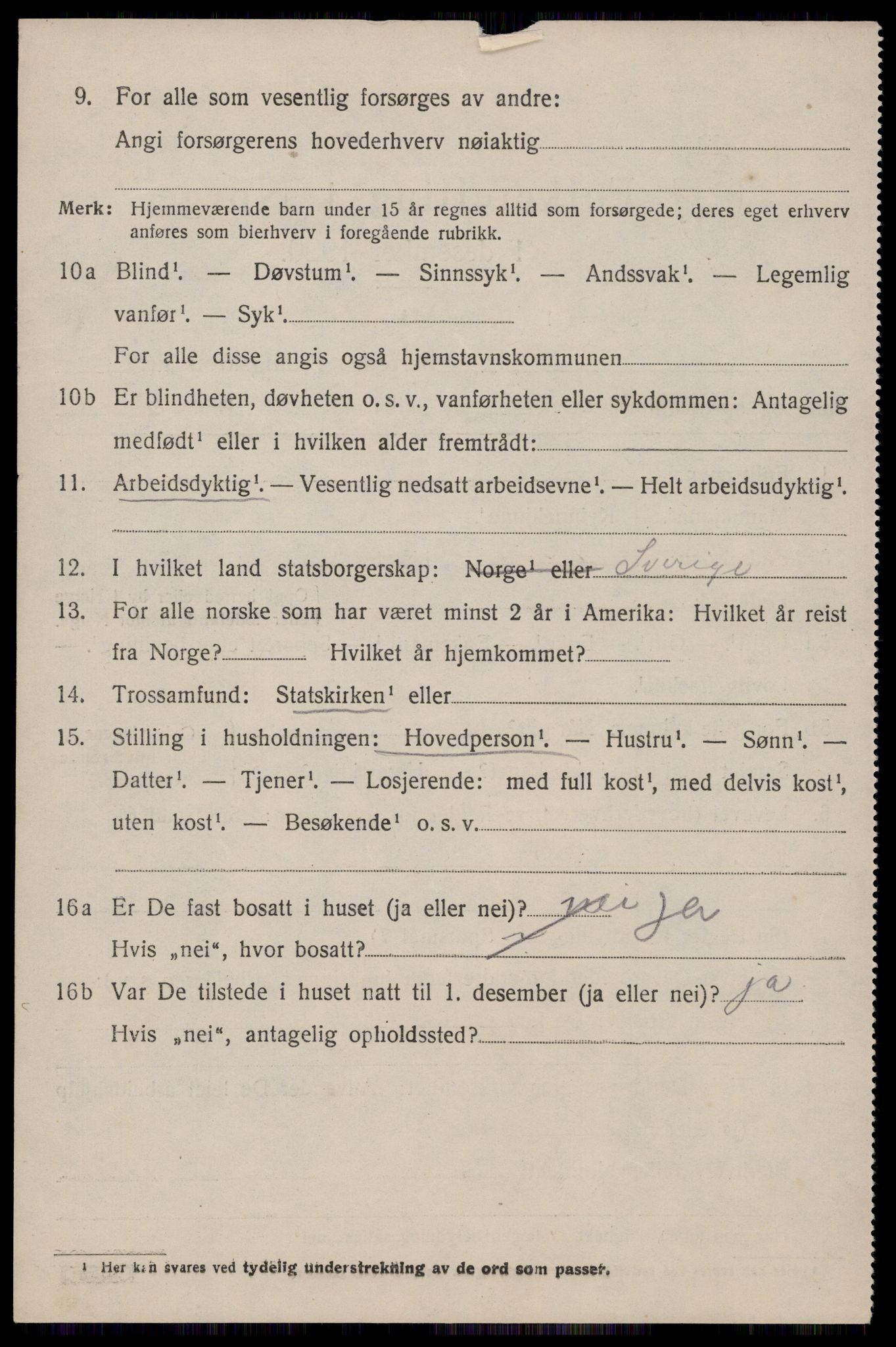 SAST, 1920 census for Hjelmeland, 1920, p. 4132