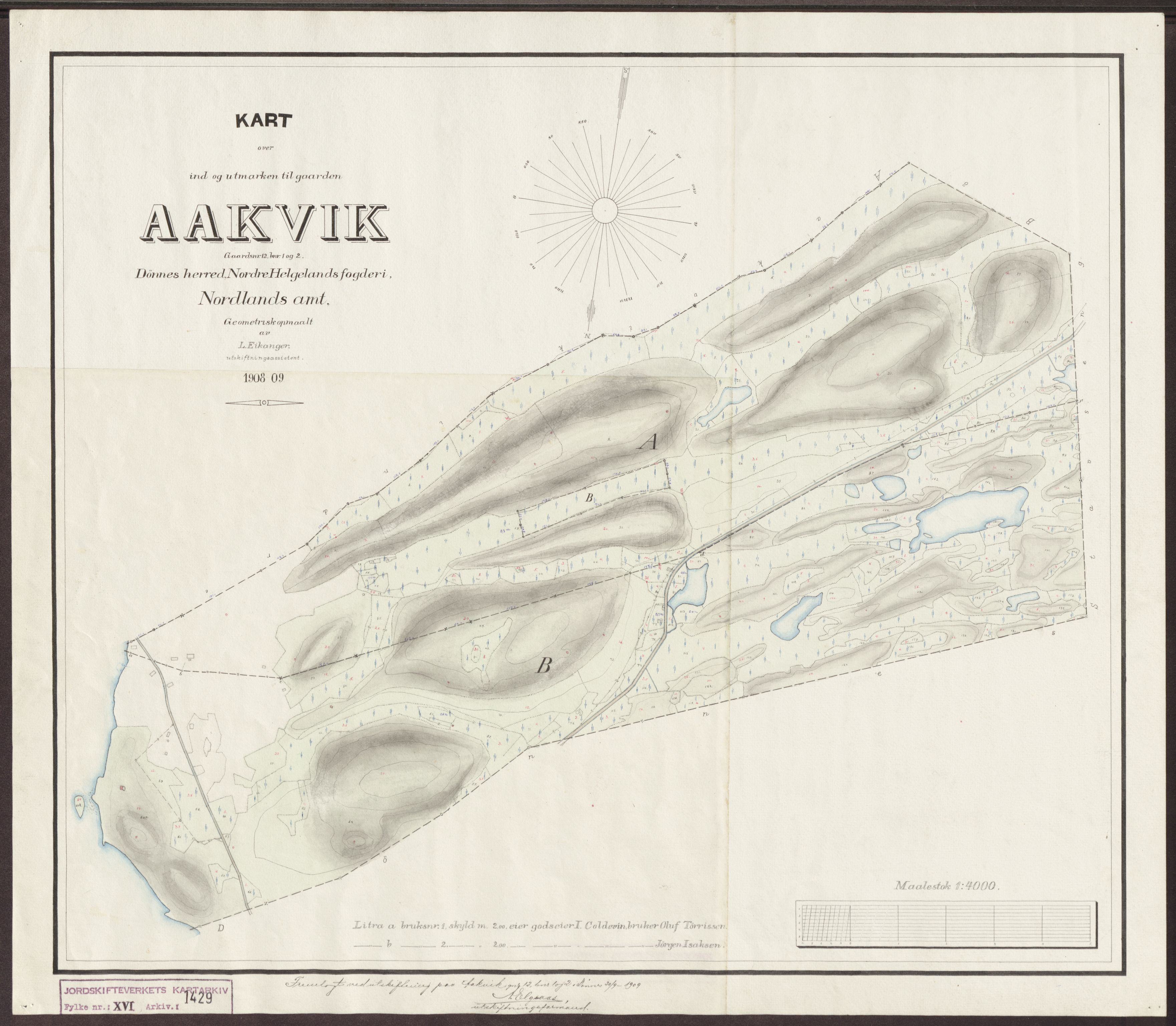 Jordskifteverkets kartarkiv, AV/RA-S-3929/T, 1859-1988, p. 1622
