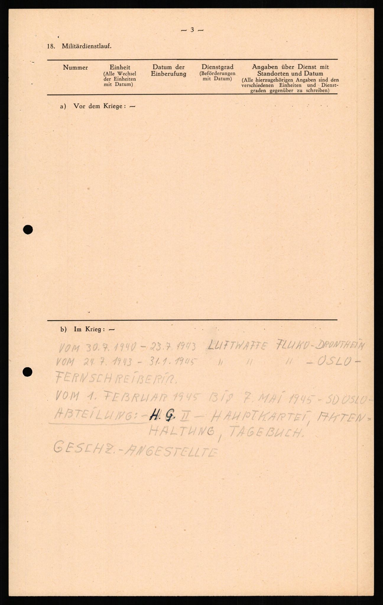 Forsvaret, Forsvarets overkommando II, AV/RA-RAFA-3915/D/Db/L0013: CI Questionaires. Tyske okkupasjonsstyrker i Norge. Tyskere., 1945-1946, p. 483