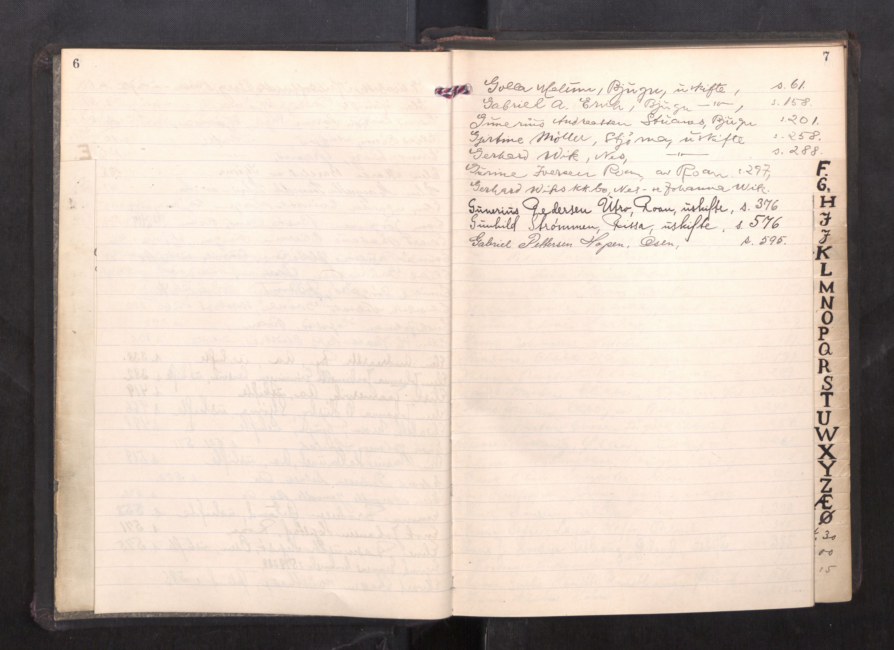 Fosen sorenskriveri, AV/SAT-A-1107/1/3/3B/L0015: Skiftebehandlingsprotokoll, 1929-1932, p. 6-7