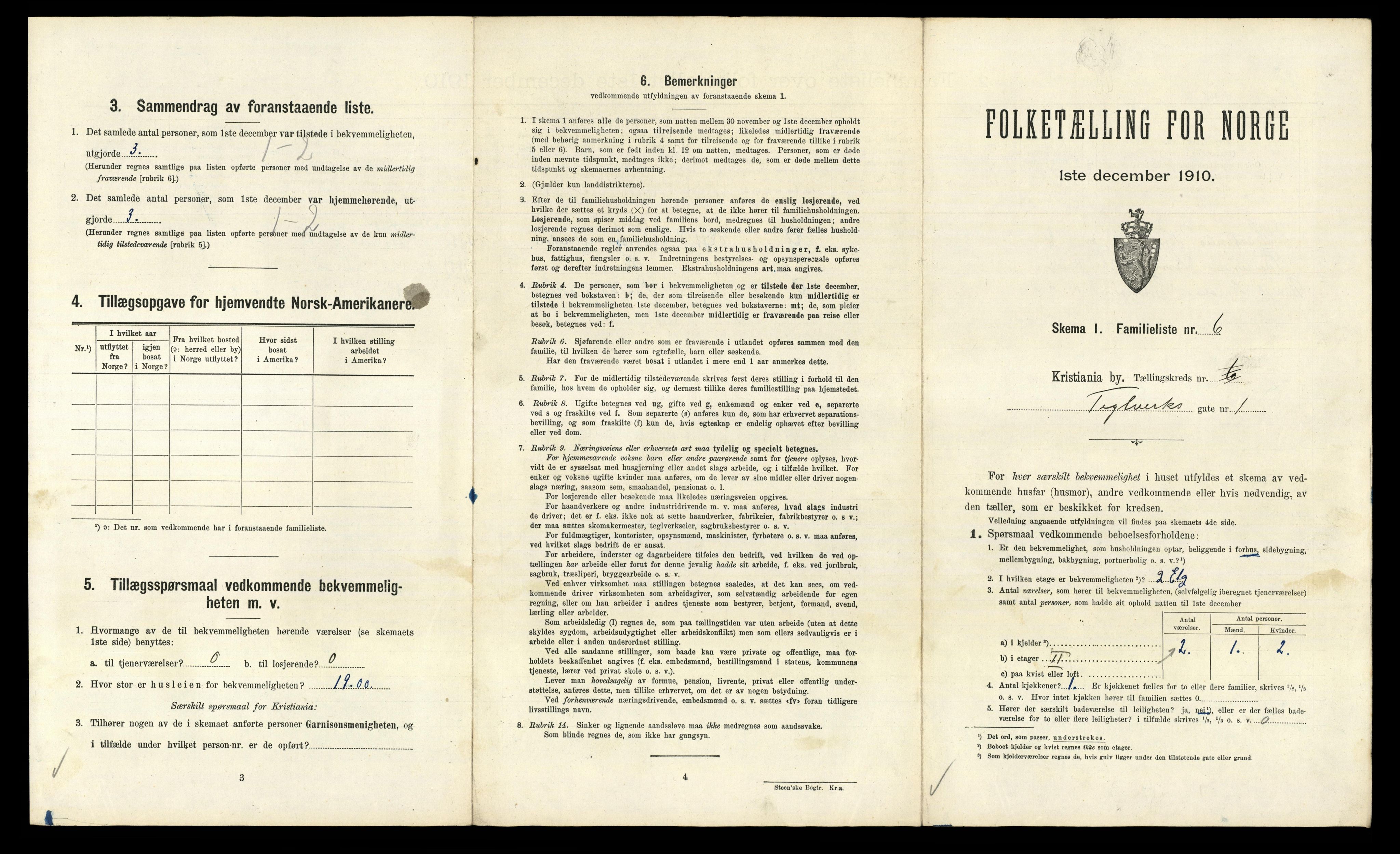 RA, 1910 census for Kristiania, 1910, p. 103211