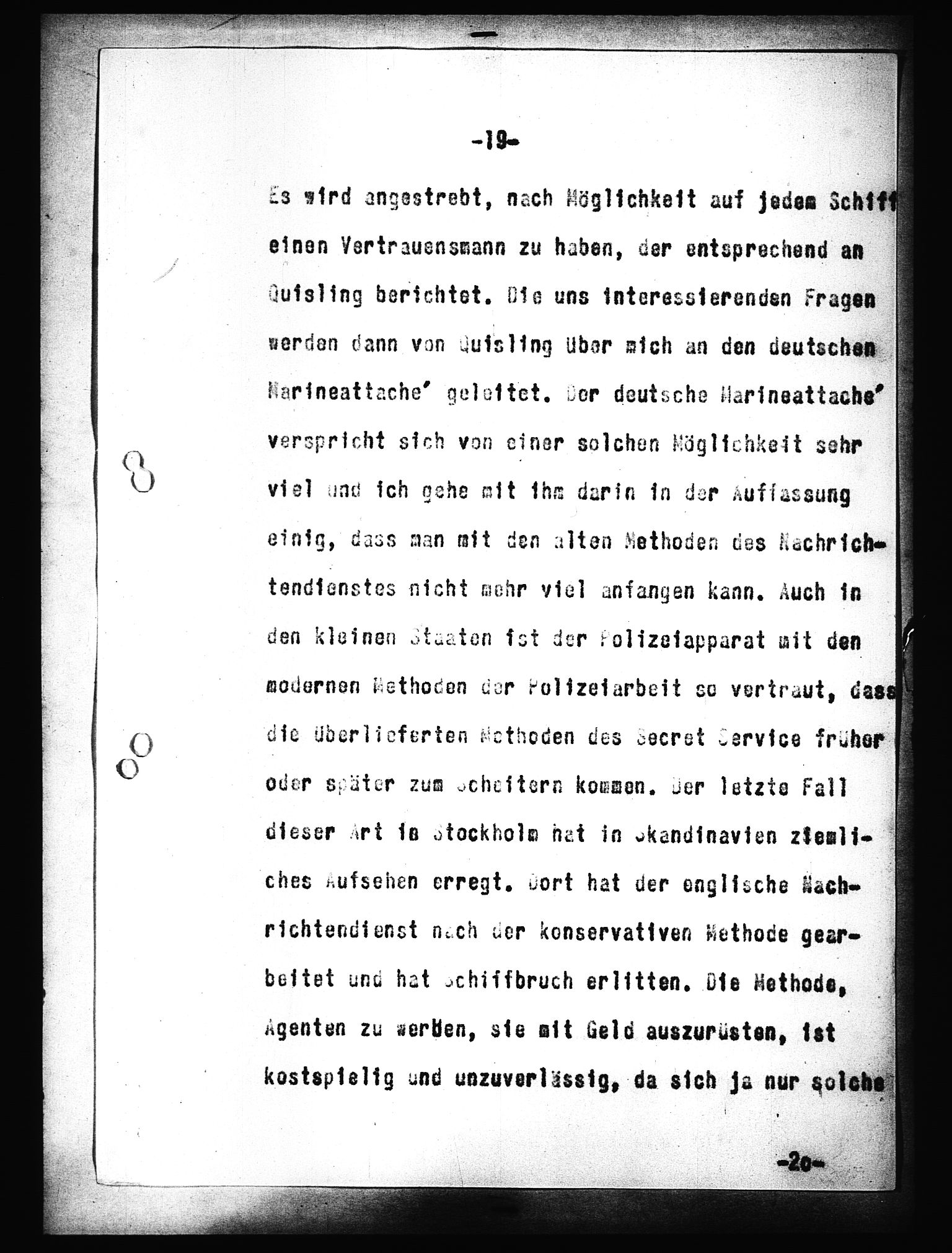 Documents Section, AV/RA-RAFA-2200/V/L0091: Amerikansk mikrofilm "Captured German Documents".
Box No. 953.  FKA jnr. 59/1955., 1935-1942, p. 538