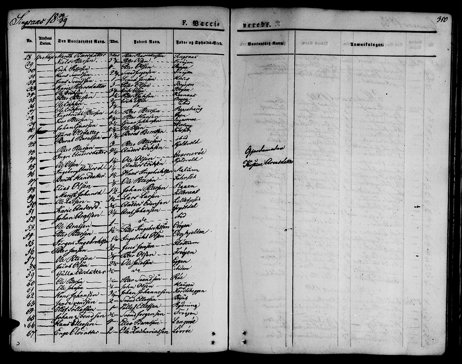 Ministerialprotokoller, klokkerbøker og fødselsregistre - Sør-Trøndelag, SAT/A-1456/685/L0961: Parish register (official) no. 685A05 /2, 1829-1845, p. 350
