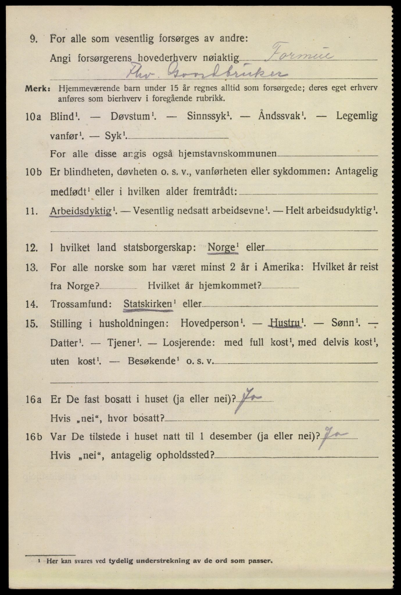 SAKO, 1920 census for Horten, 1920, p. 19010