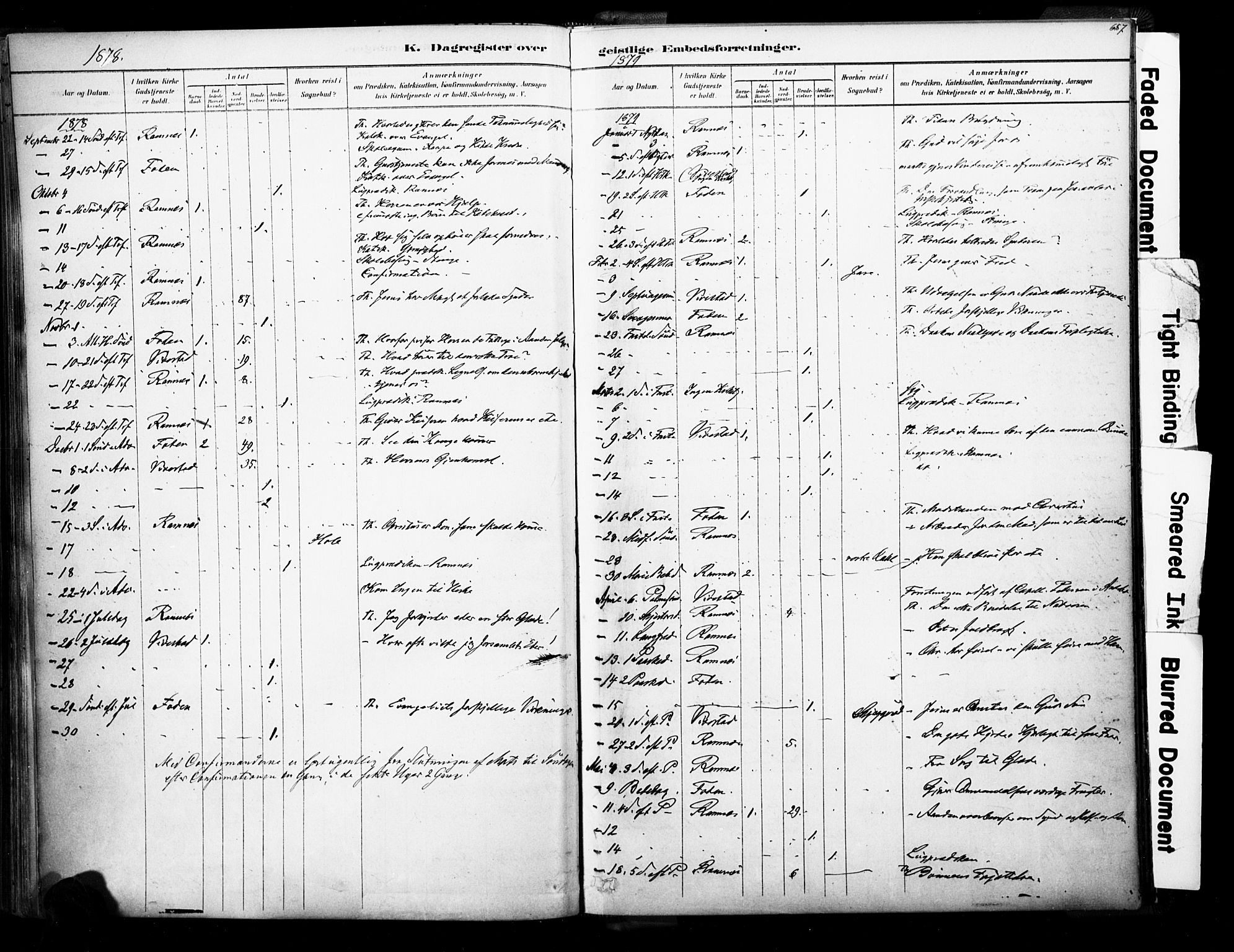 Ramnes kirkebøker, AV/SAKO-A-314/F/Fa/L0007: Parish register (official) no. I 7, 1878-1895, p. 686-687