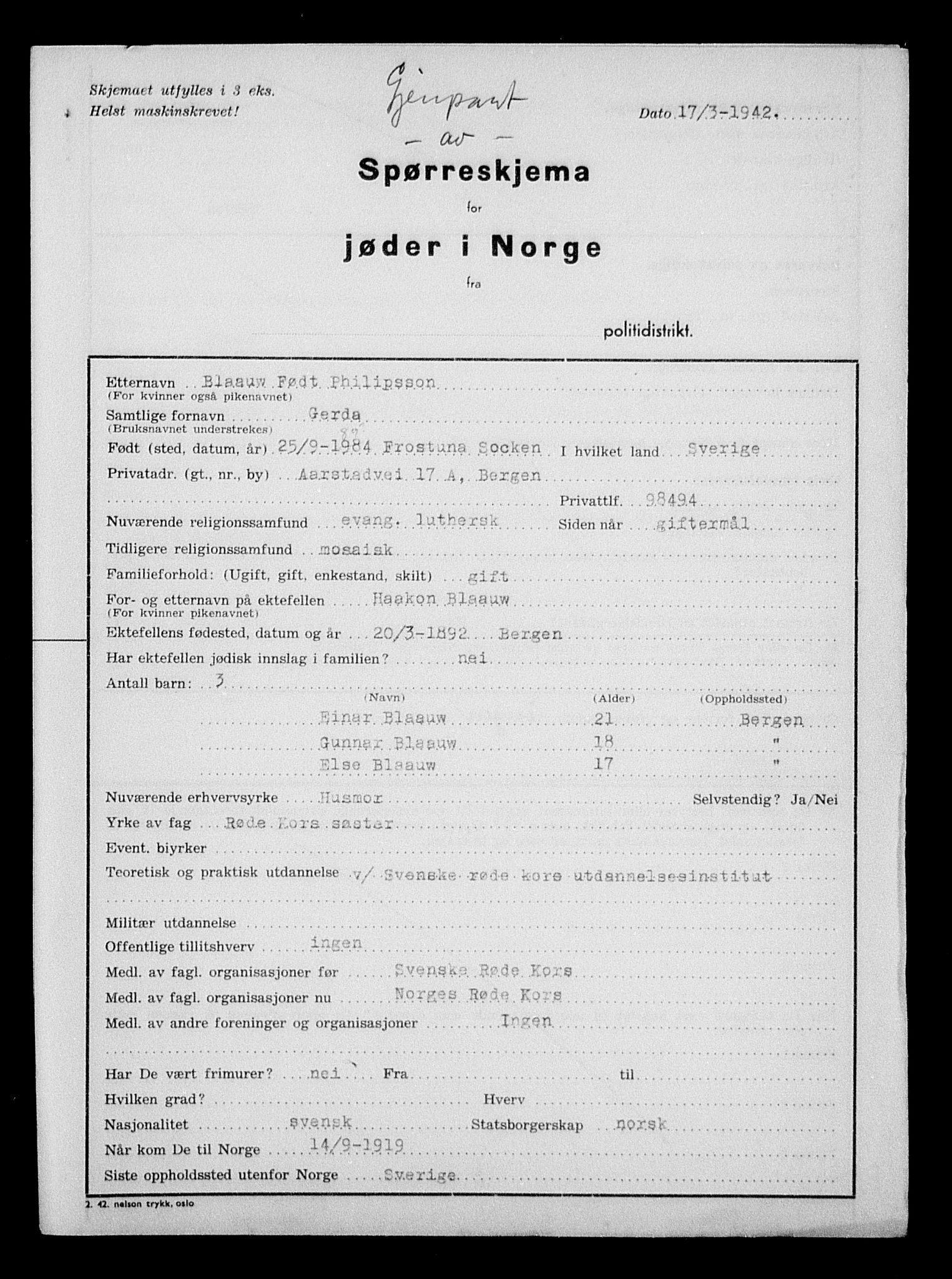 Justisdepartementet, Tilbakeføringskontoret for inndratte formuer, AV/RA-S-1564/H/Hc/Hcd/L0992: --, 1945-1947, p. 3