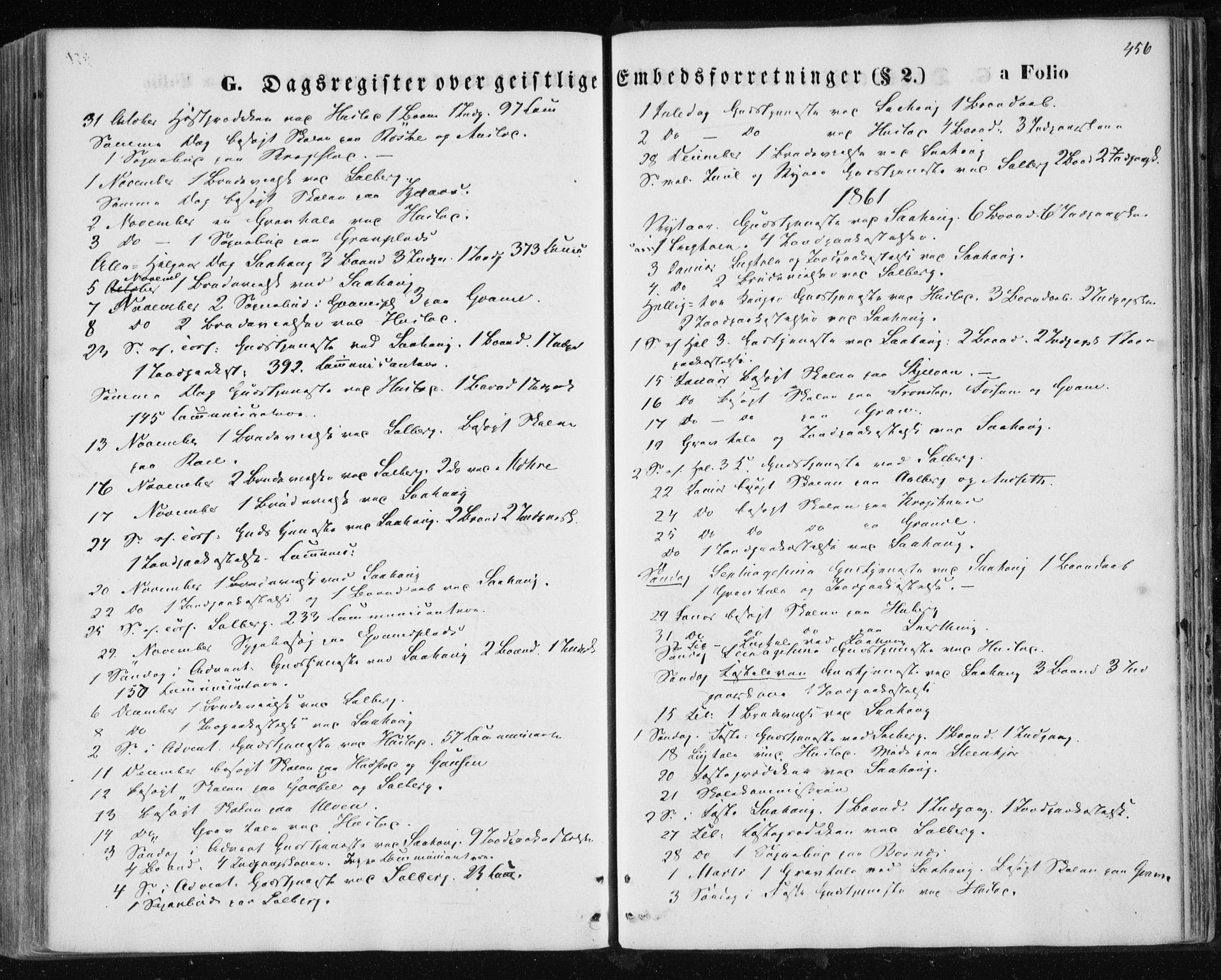 Ministerialprotokoller, klokkerbøker og fødselsregistre - Nord-Trøndelag, SAT/A-1458/730/L0283: Parish register (official) no. 730A08, 1855-1865, p. 456