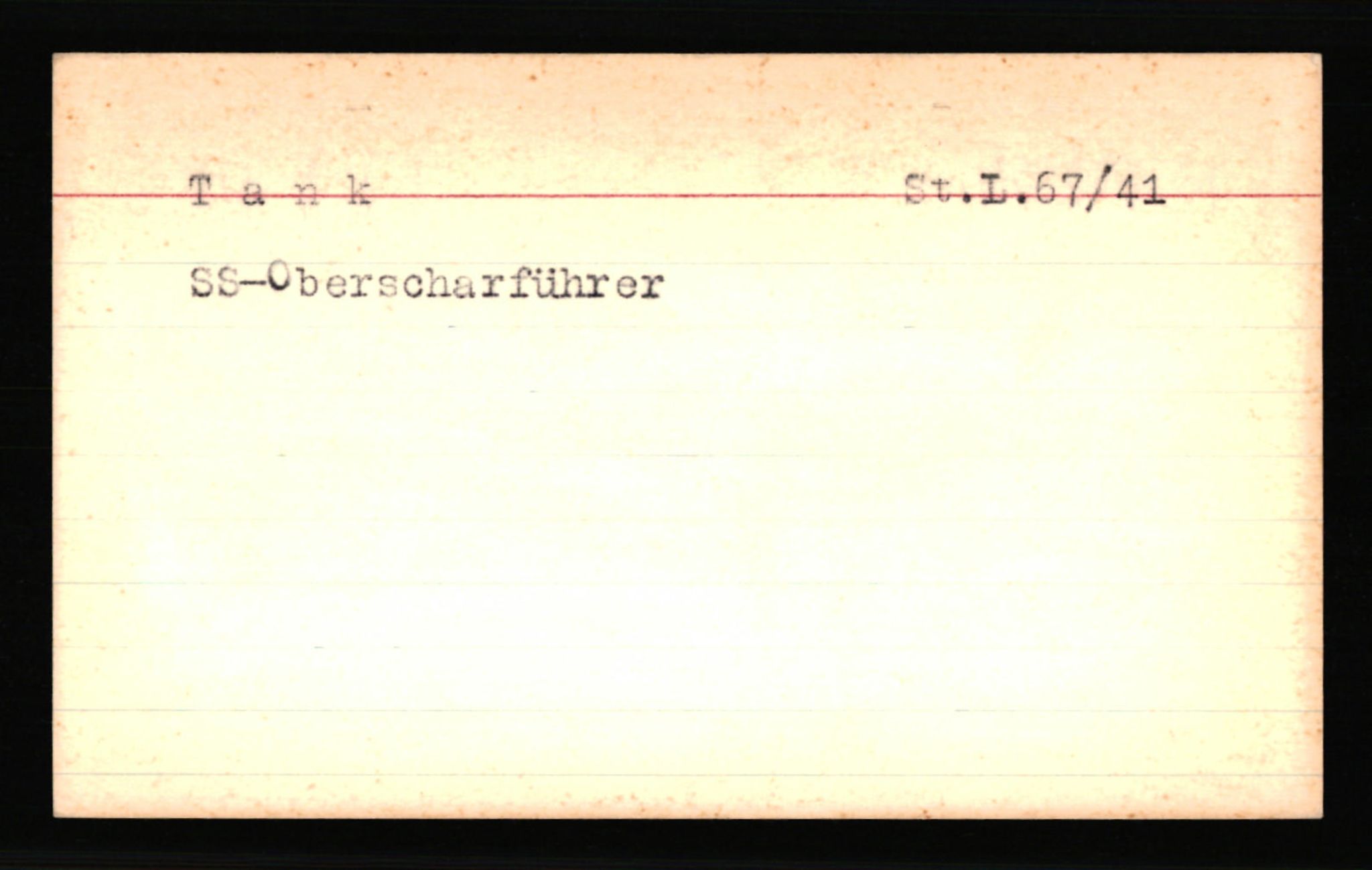 SS- und Polizeigericht Nord (IX), AV/RA-RAFA-3182/0001/C/Ca/L0007: kartotekkort for personer alfabetisk på etternavn: T-Å, 1940-1945, p. 14