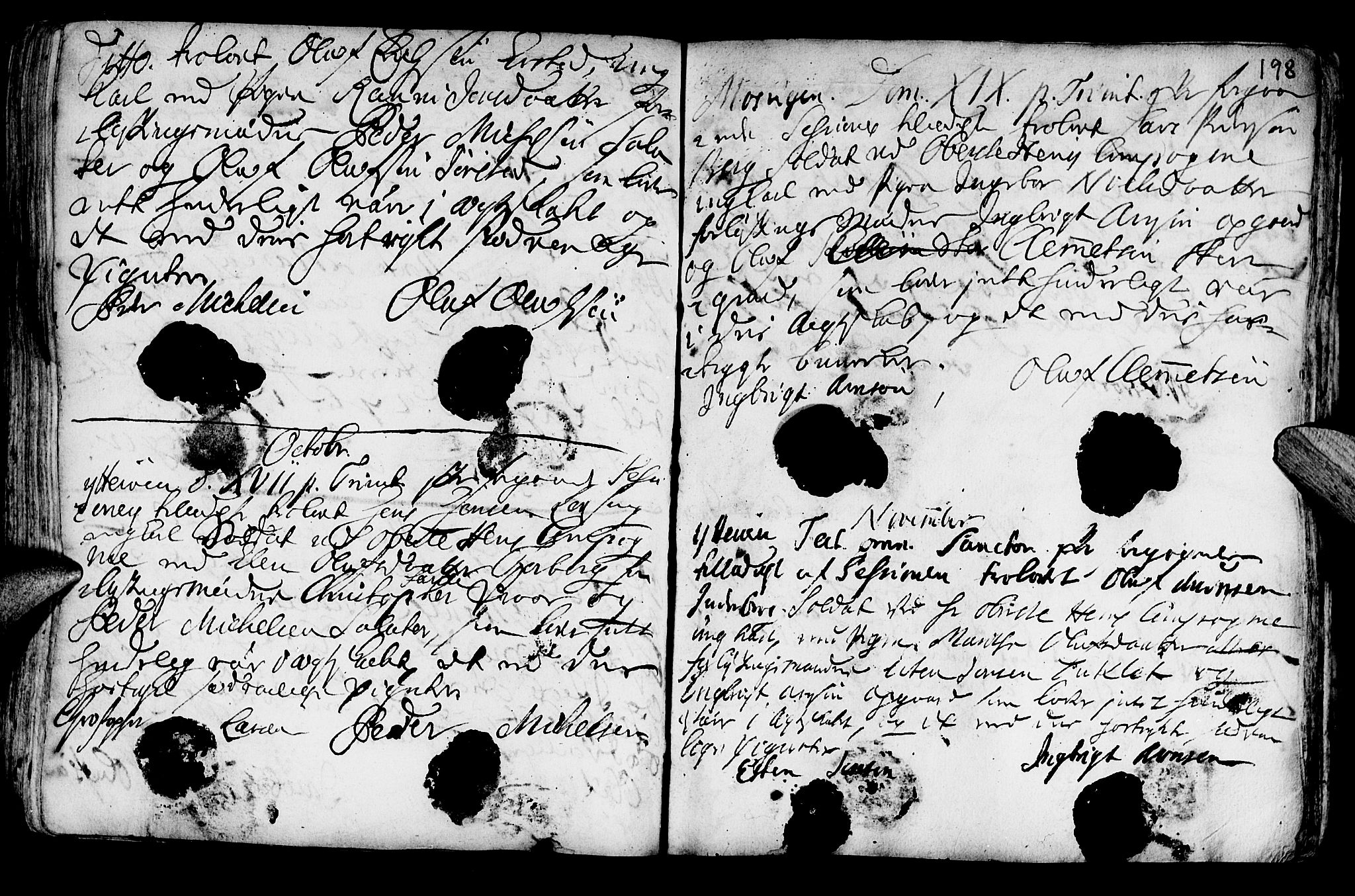 Ministerialprotokoller, klokkerbøker og fødselsregistre - Nord-Trøndelag, SAT/A-1458/722/L0215: Parish register (official) no. 722A02, 1718-1755, p. 198