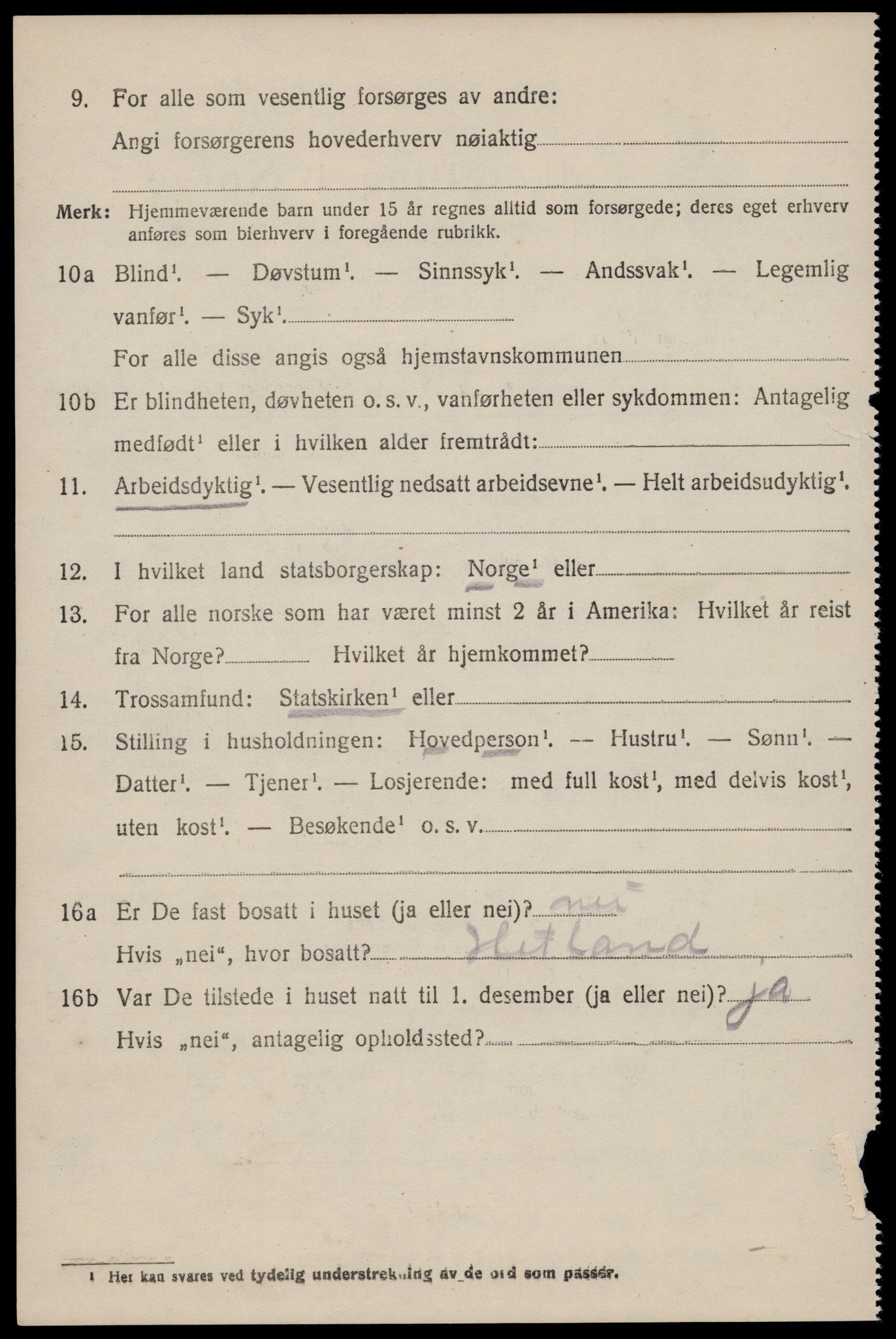 SAST, 1920 census for Fister, 1920, p. 1266