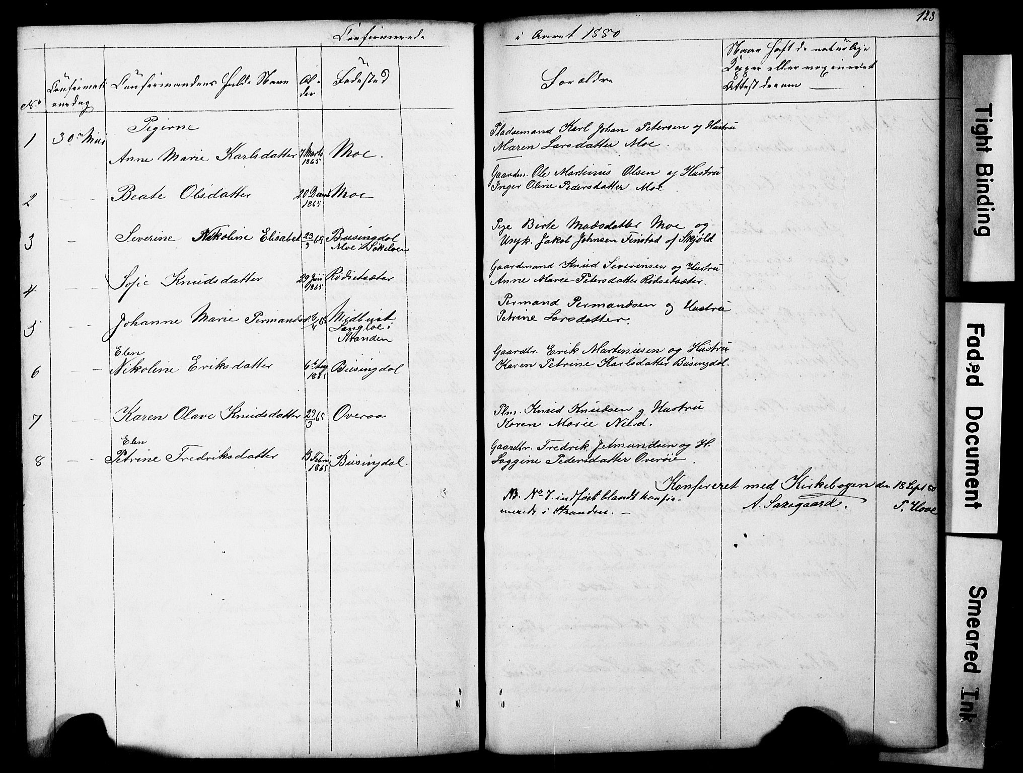 Ministerialprotokoller, klokkerbøker og fødselsregistre - Møre og Romsdal, AV/SAT-A-1454/521/L0301: Parish register (copy) no. 521C02, 1854-1881, p. 123