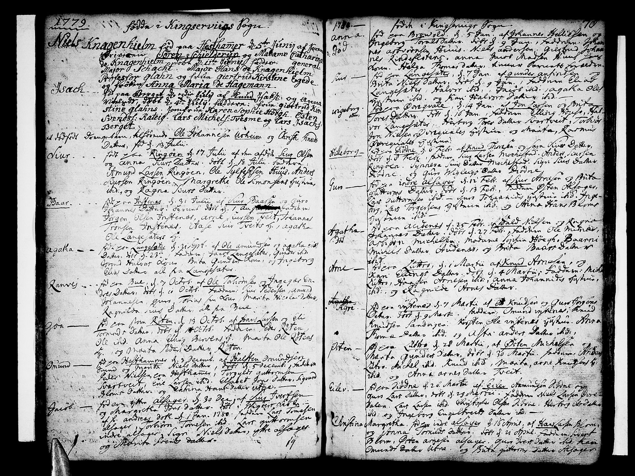 Ullensvang sokneprestembete, SAB/A-78701/H/Haa: Parish register (official) no. A 6 /2, 1758-1788, p. 78