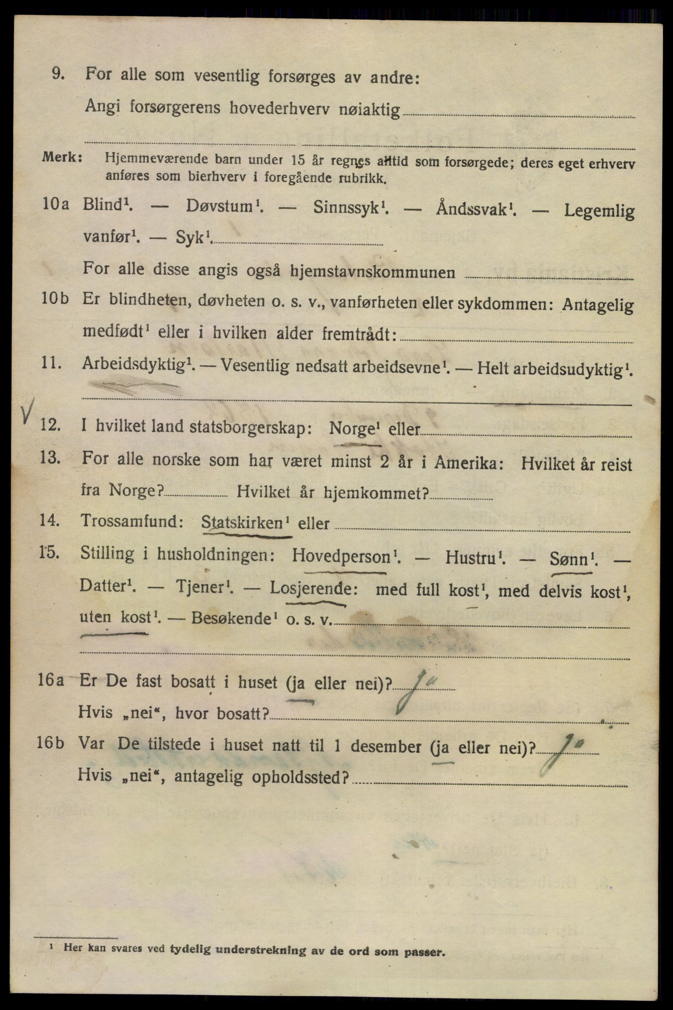 SAO, 1920 census for Kristiania, 1920, p. 453212