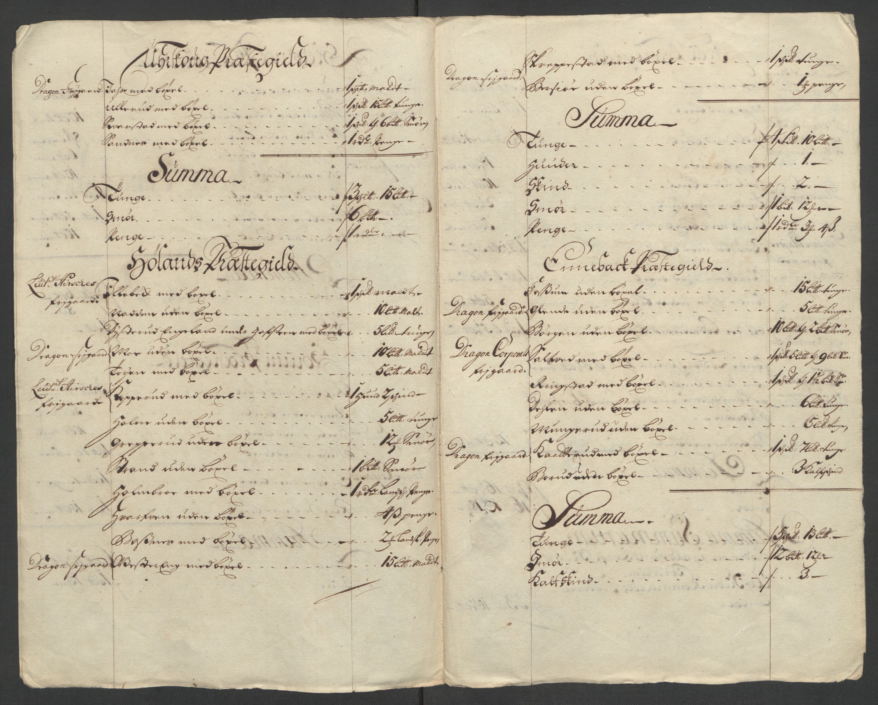 Rentekammeret inntil 1814, Reviderte regnskaper, Fogderegnskap, AV/RA-EA-4092/R11/L0590: Fogderegnskap Nedre Romerike, 1706-1707, p. 24