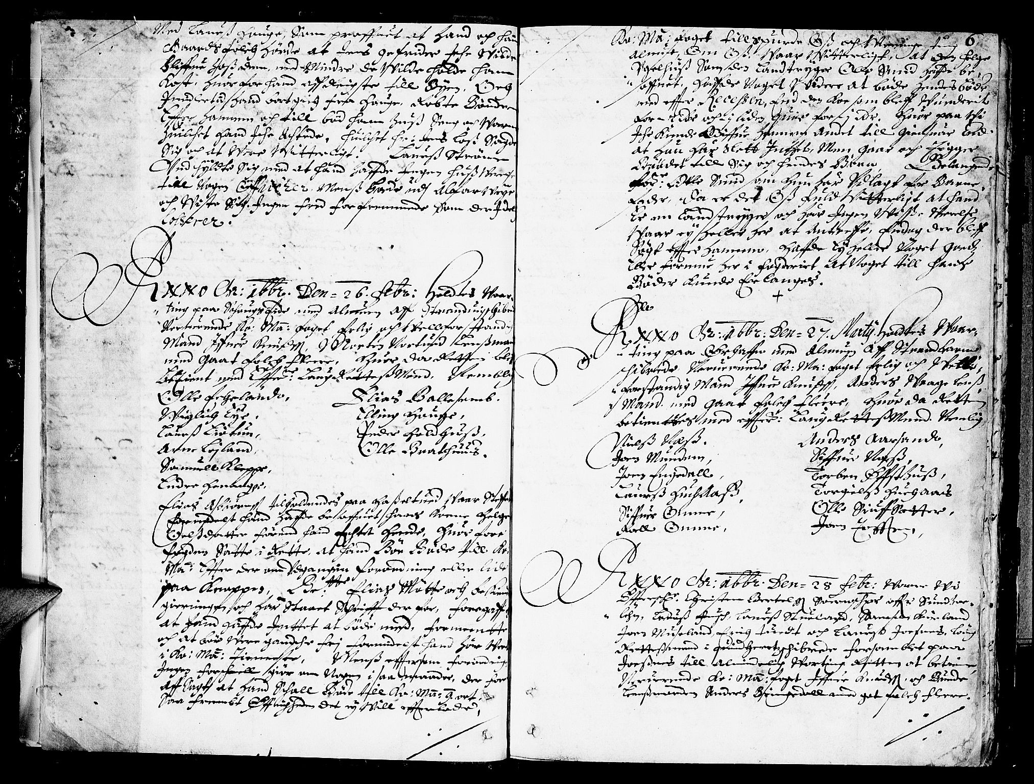 Sunnhordland sorenskrivar, SAB/A-2401/1/F/Faa/L0008: Tingbøker, 1662, p. 5b-6a