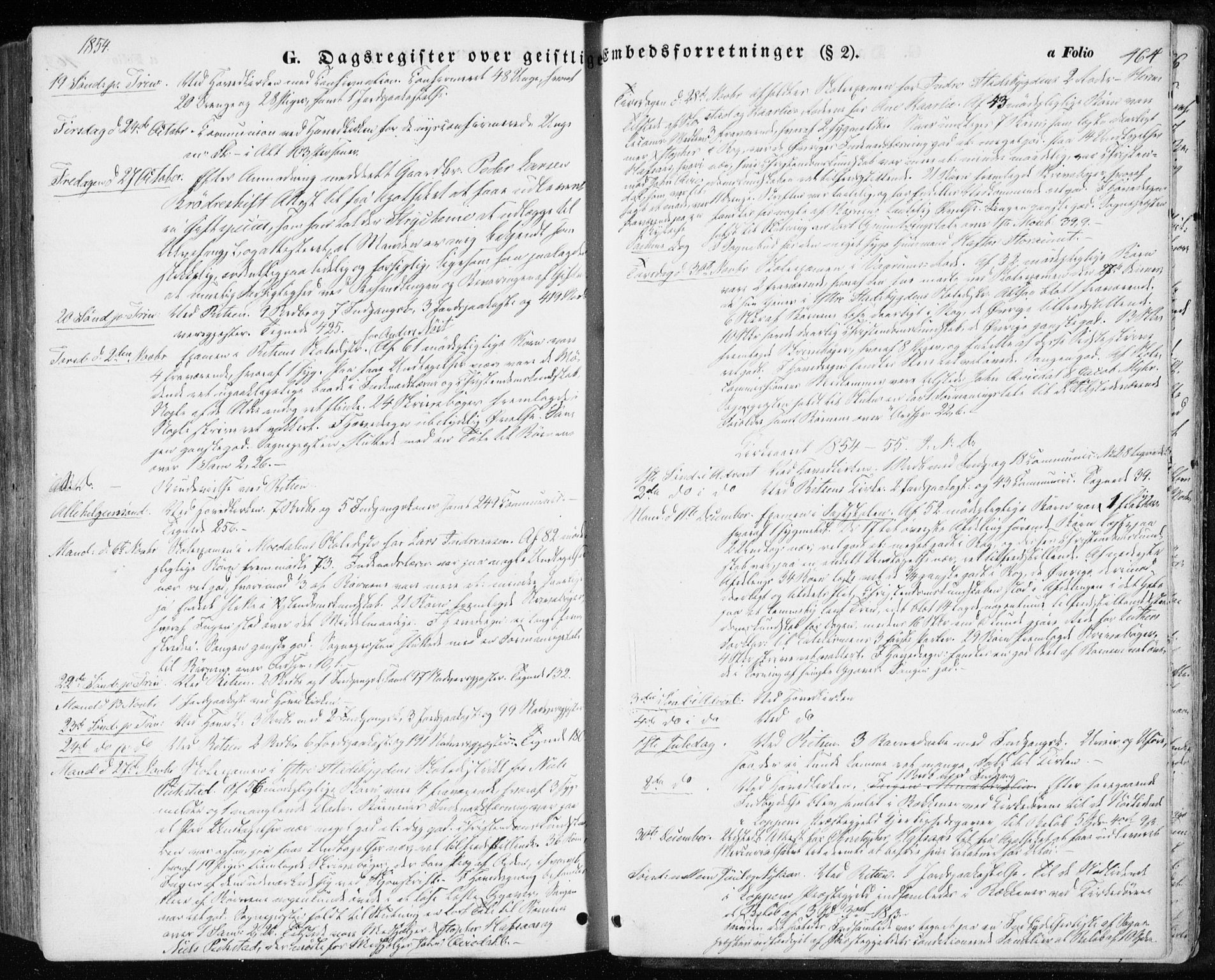 Ministerialprotokoller, klokkerbøker og fødselsregistre - Sør-Trøndelag, SAT/A-1456/646/L0611: Parish register (official) no. 646A09, 1848-1857, p. 464