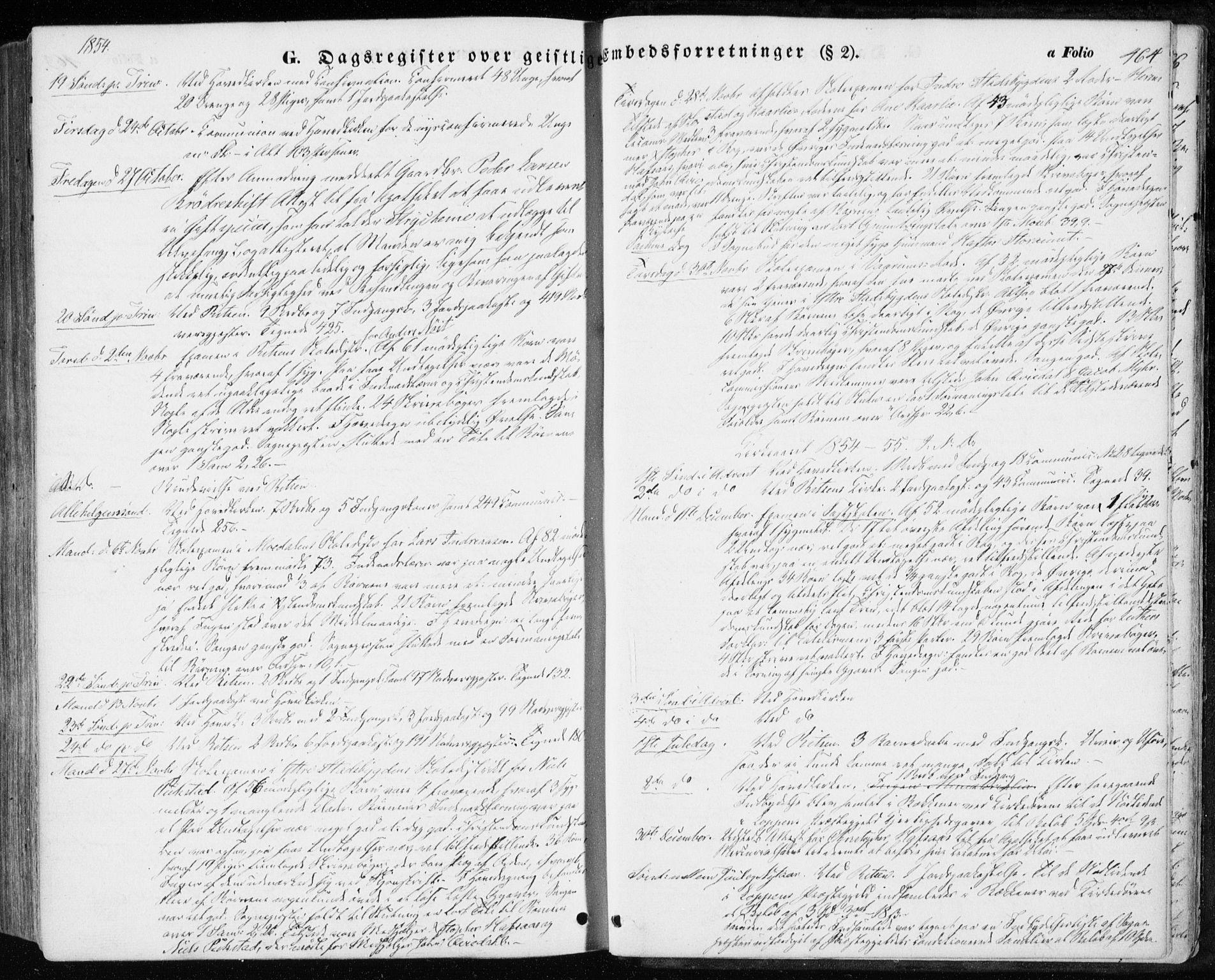 Ministerialprotokoller, klokkerbøker og fødselsregistre - Sør-Trøndelag, AV/SAT-A-1456/646/L0611: Parish register (official) no. 646A09, 1848-1857, p. 464