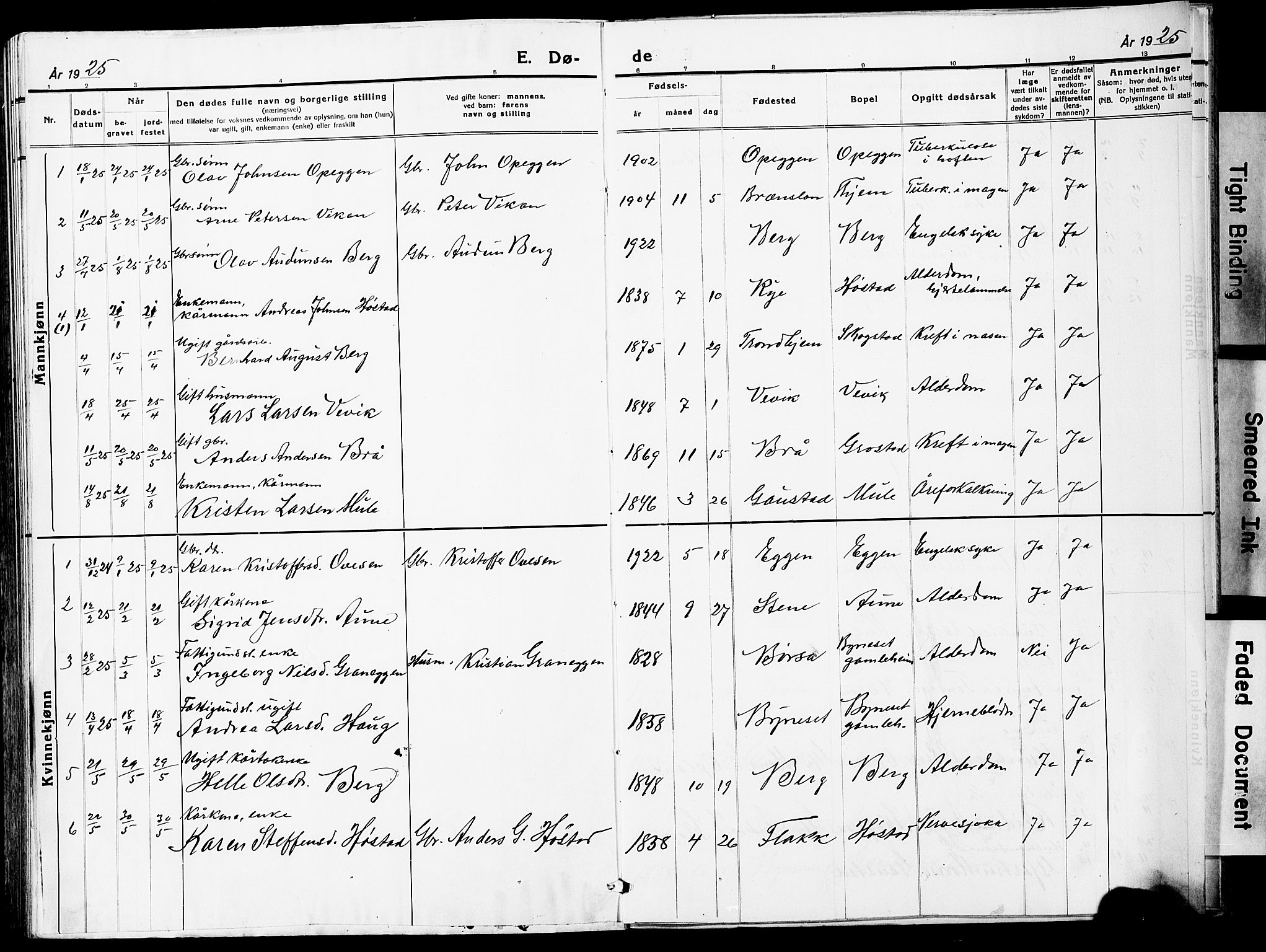 Ministerialprotokoller, klokkerbøker og fødselsregistre - Sør-Trøndelag, SAT/A-1456/612/L0388: Parish register (copy) no. 612C04, 1909-1929