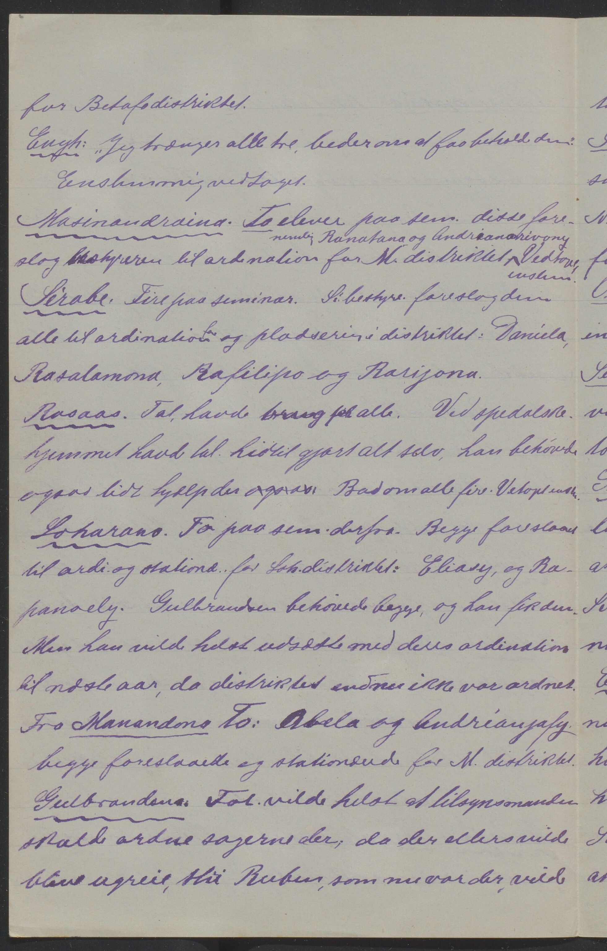 Det Norske Misjonsselskap - hovedadministrasjonen, VID/MA-A-1045/D/Da/Daa/L0039/0007: Konferansereferat og årsberetninger / Konferansereferat fra Madagaskar Innland., 1893