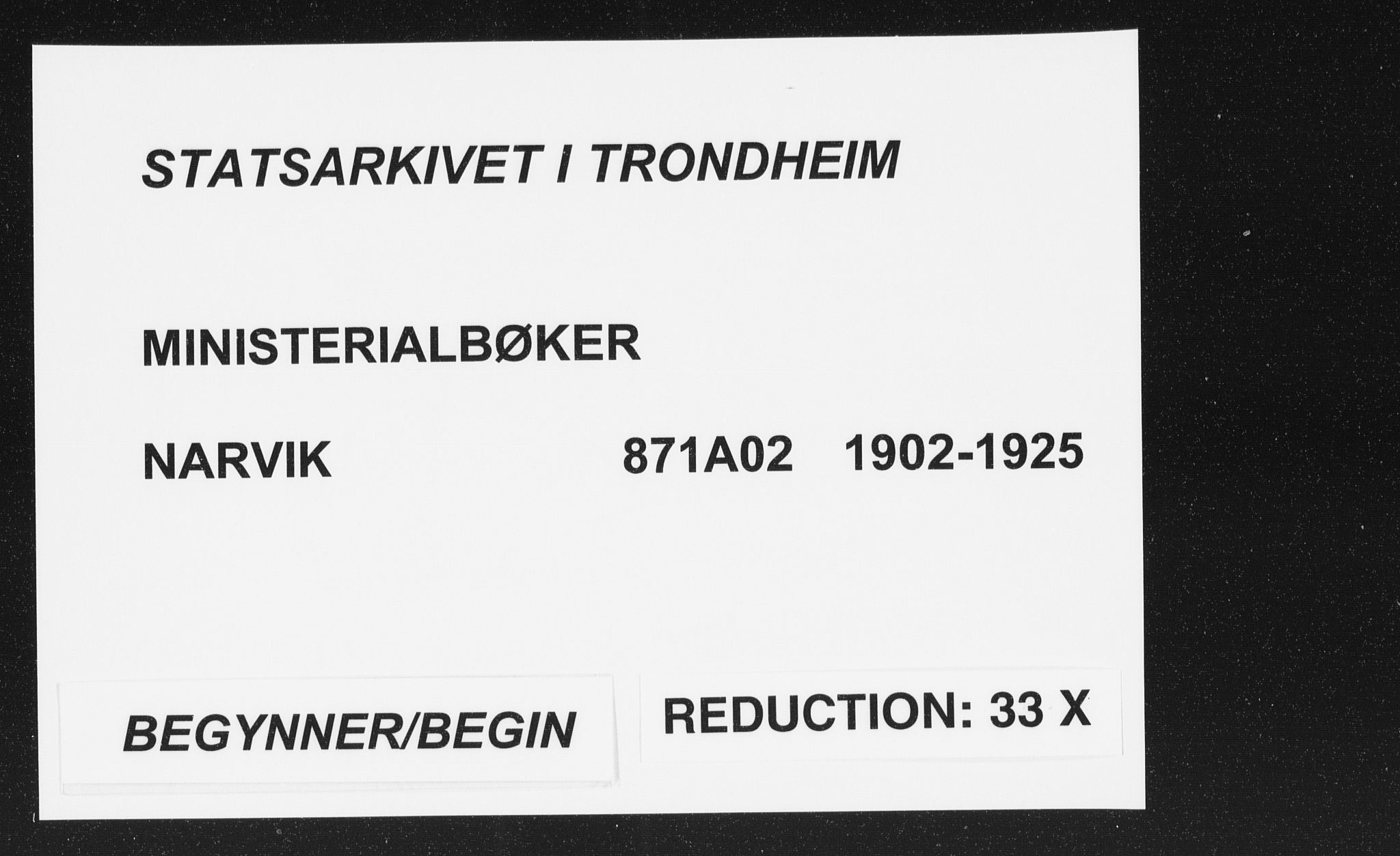 Ministerialprotokoller, klokkerbøker og fødselsregistre - Nordland, SAT/A-1459/871/L0986: Parish register (official) no. 871A02, 1902-1925