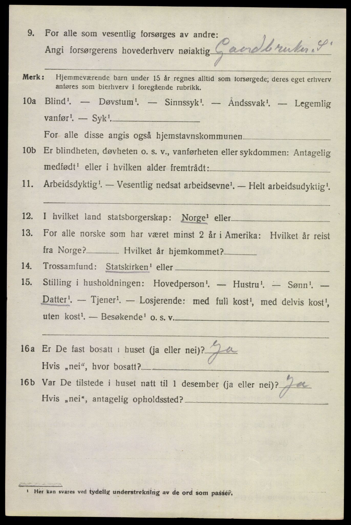 SAKO, 1920 census for Norderhov, 1920, p. 21891