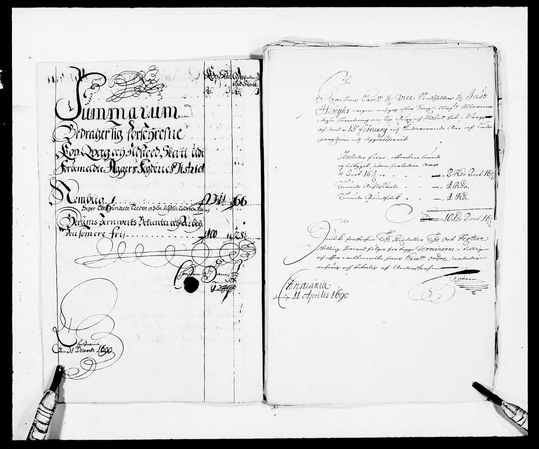 Rentekammeret inntil 1814, Reviderte regnskaper, Fogderegnskap, AV/RA-EA-4092/R08/L0423: Fogderegnskap Aker, 1687-1689, p. 247