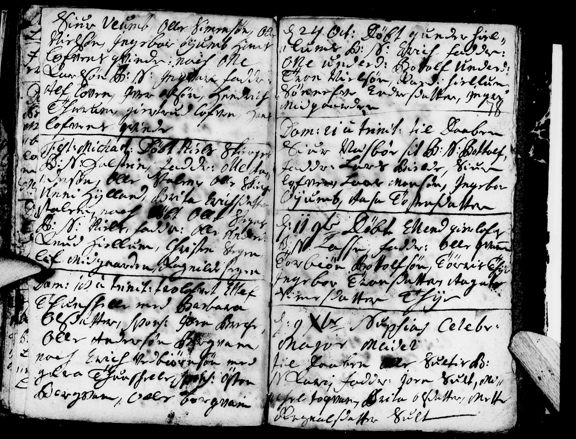 Aurland sokneprestembete, SAB/A-99937/H/Ha/Haa/L0001: Parish register (official) no. A 1, 1716-1734, p. 78