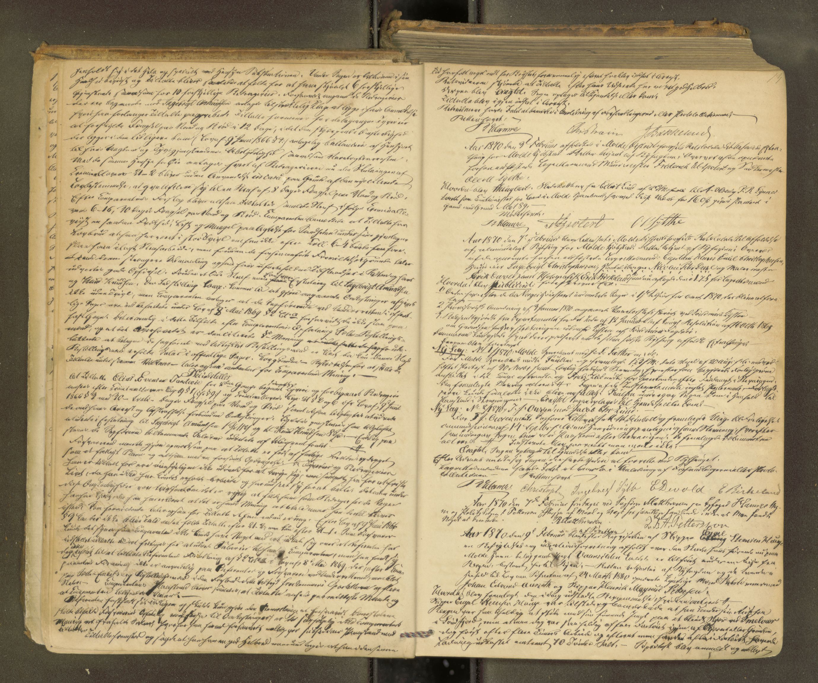 Molde byfogd, AV/SAT-A-0025/1/1A/L0011: Justisprotokoll, 1869-1880, p. 12b-13a