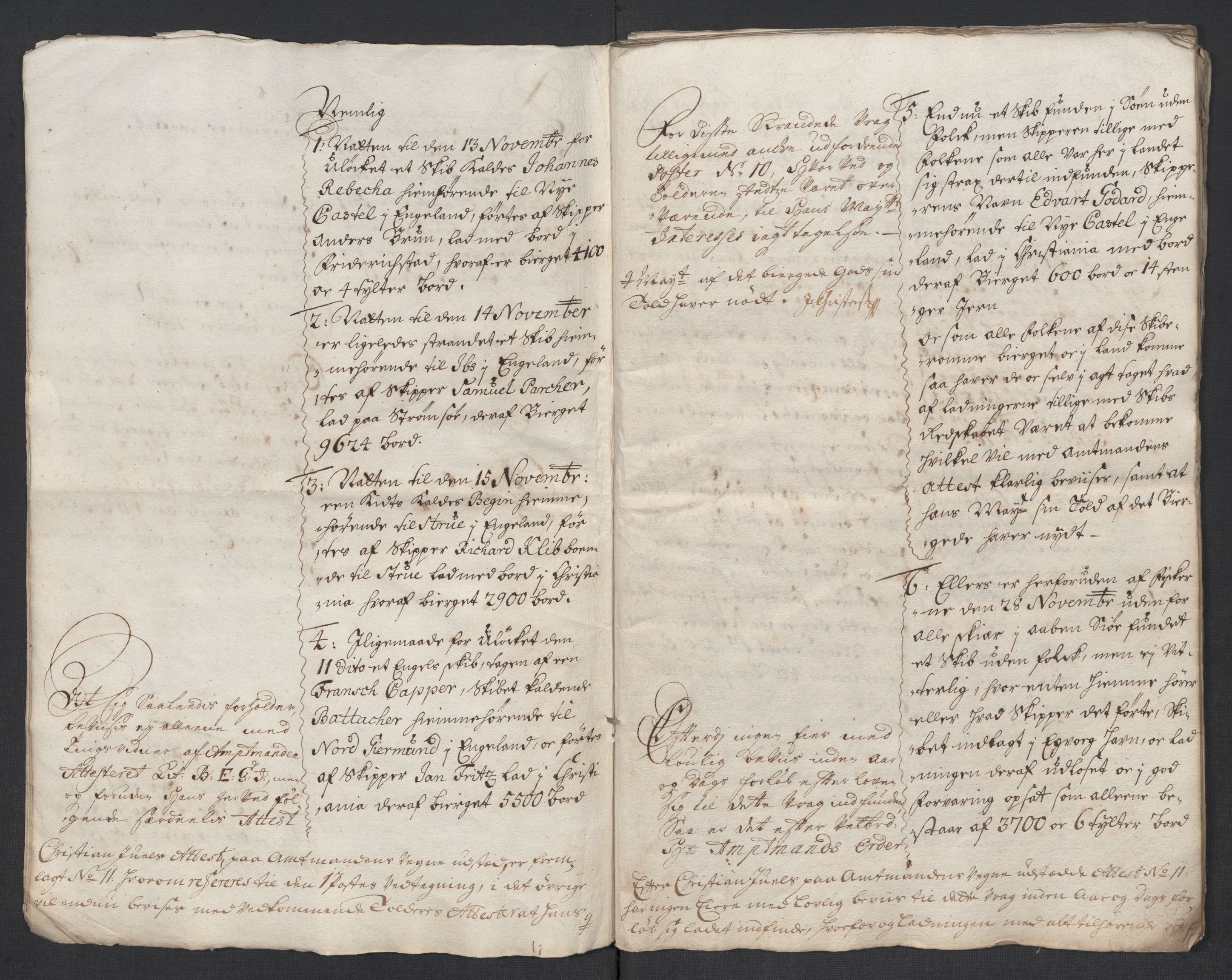 Rentekammeret inntil 1814, Reviderte regnskaper, Fogderegnskap, RA/EA-4092/R43/L2557: Fogderegnskap Lista og Mandal, 1711-1713, p. 7