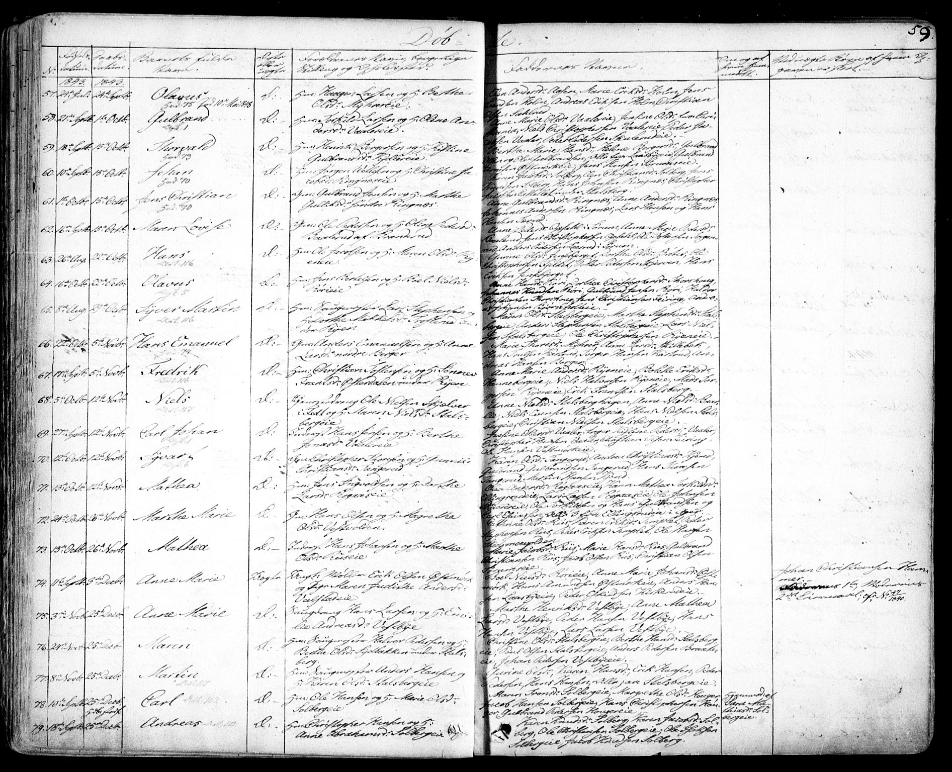 Skedsmo prestekontor Kirkebøker, SAO/A-10033a/F/Fa/L0009: Parish register (official) no. I 9, 1830-1853, p. 59