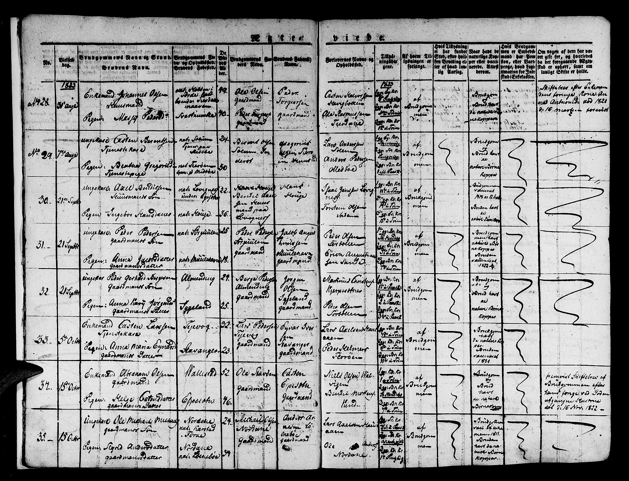 Kinn sokneprestembete, AV/SAB-A-80801/H/Haa/Haaa/L0004/0002: Parish register (official) no. A 4II, 1822-1840, p. 8