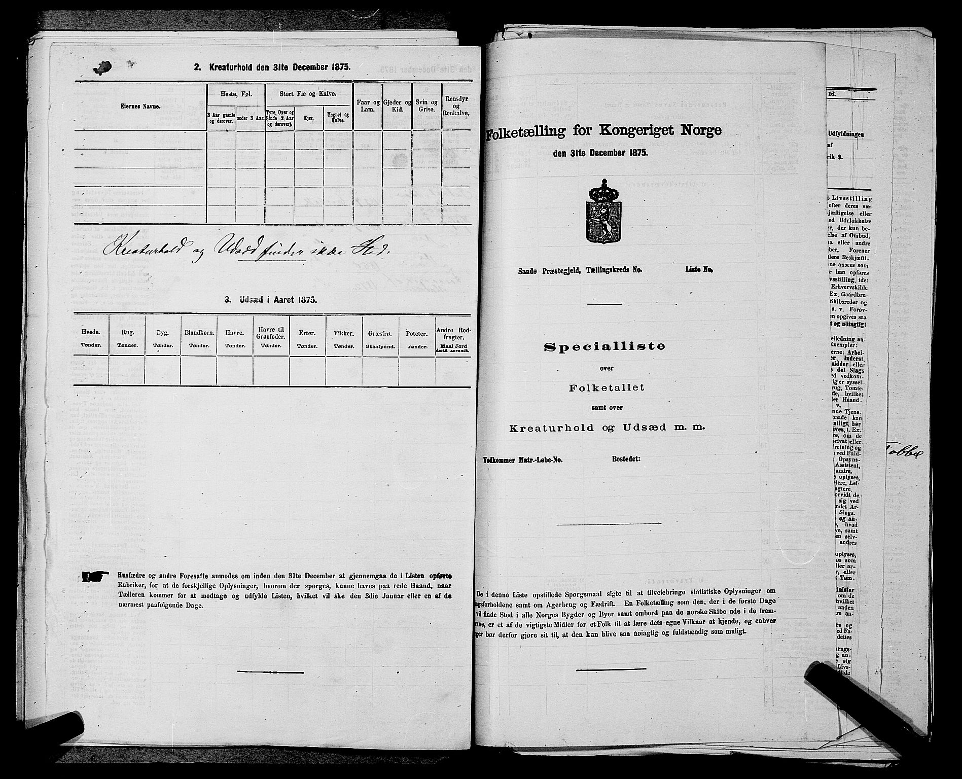 RA, 1875 census for 0229P Enebakk, 1875, p. 1097