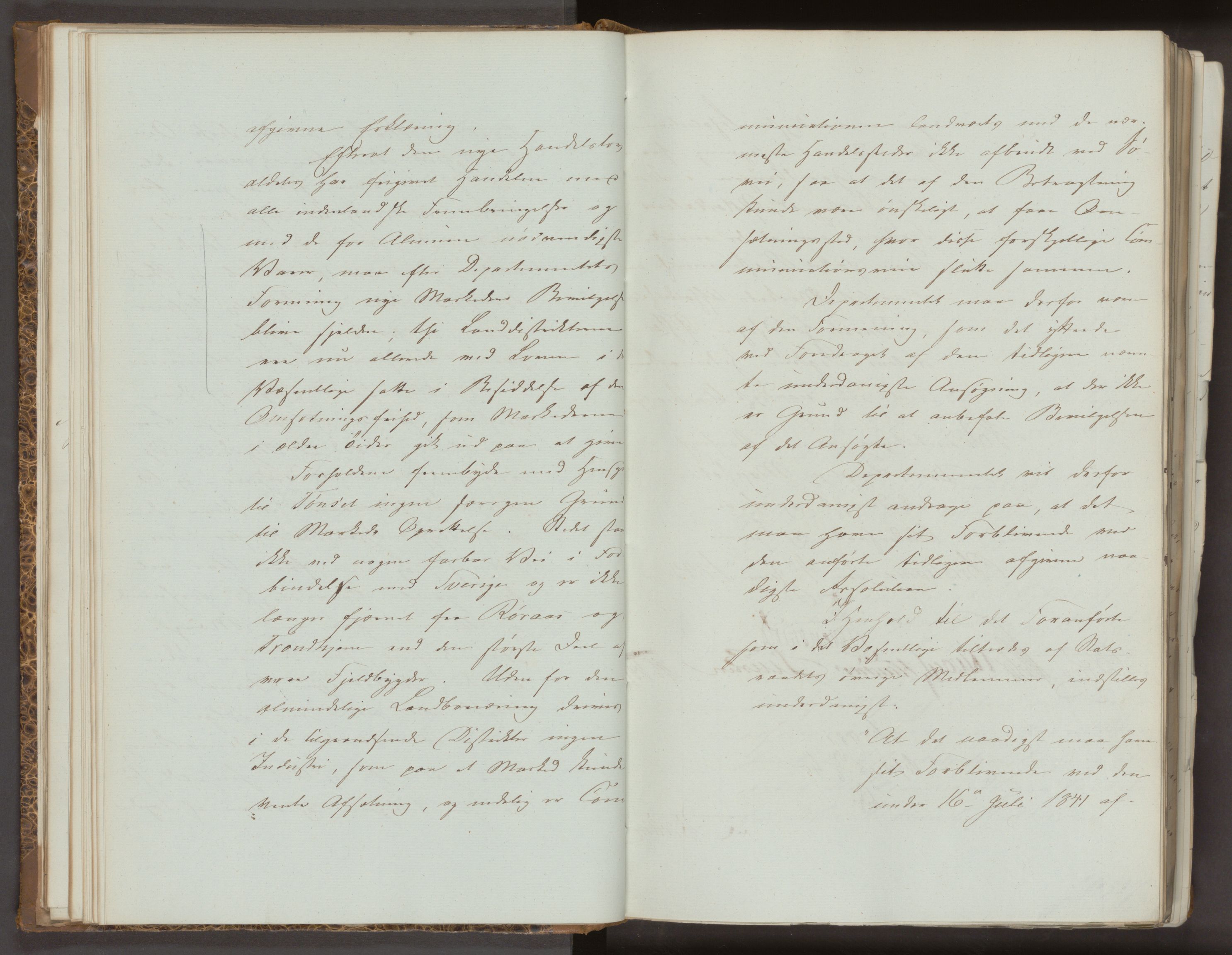 Statsrådsavdelingen i Stockholm, AV/RA-S-1003/D/Da/L0217: Regjeringsinnstillinger nr. 323-474, 1845