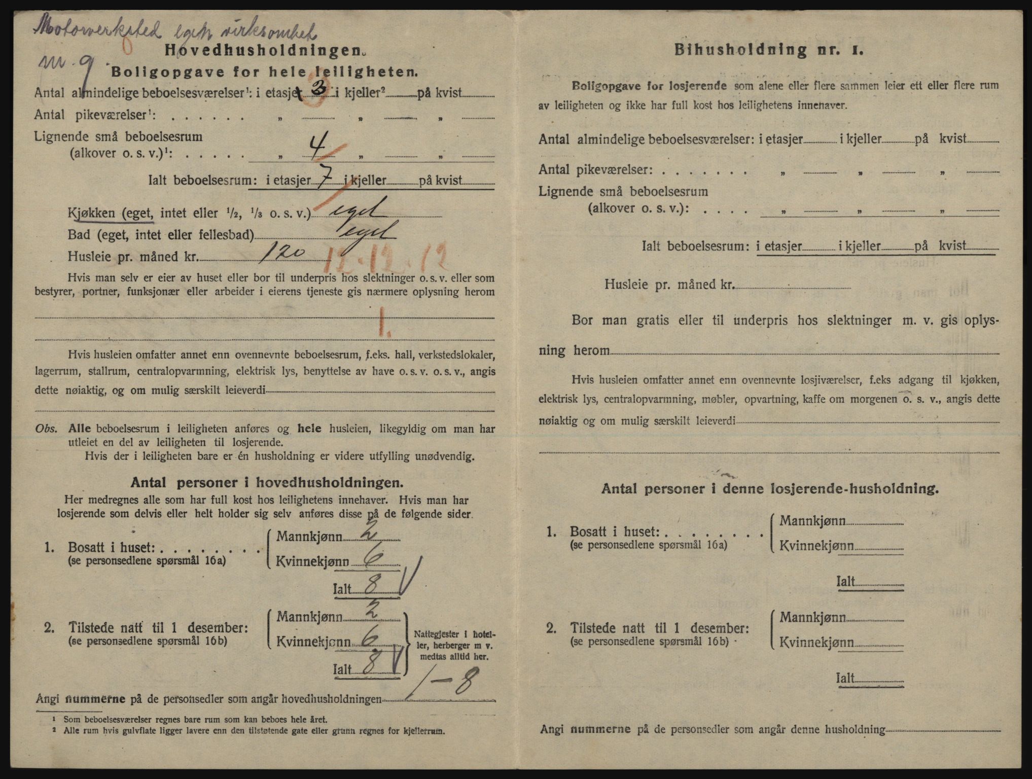 SATØ, 1920 census for Tromsø, 1920, p. 4210