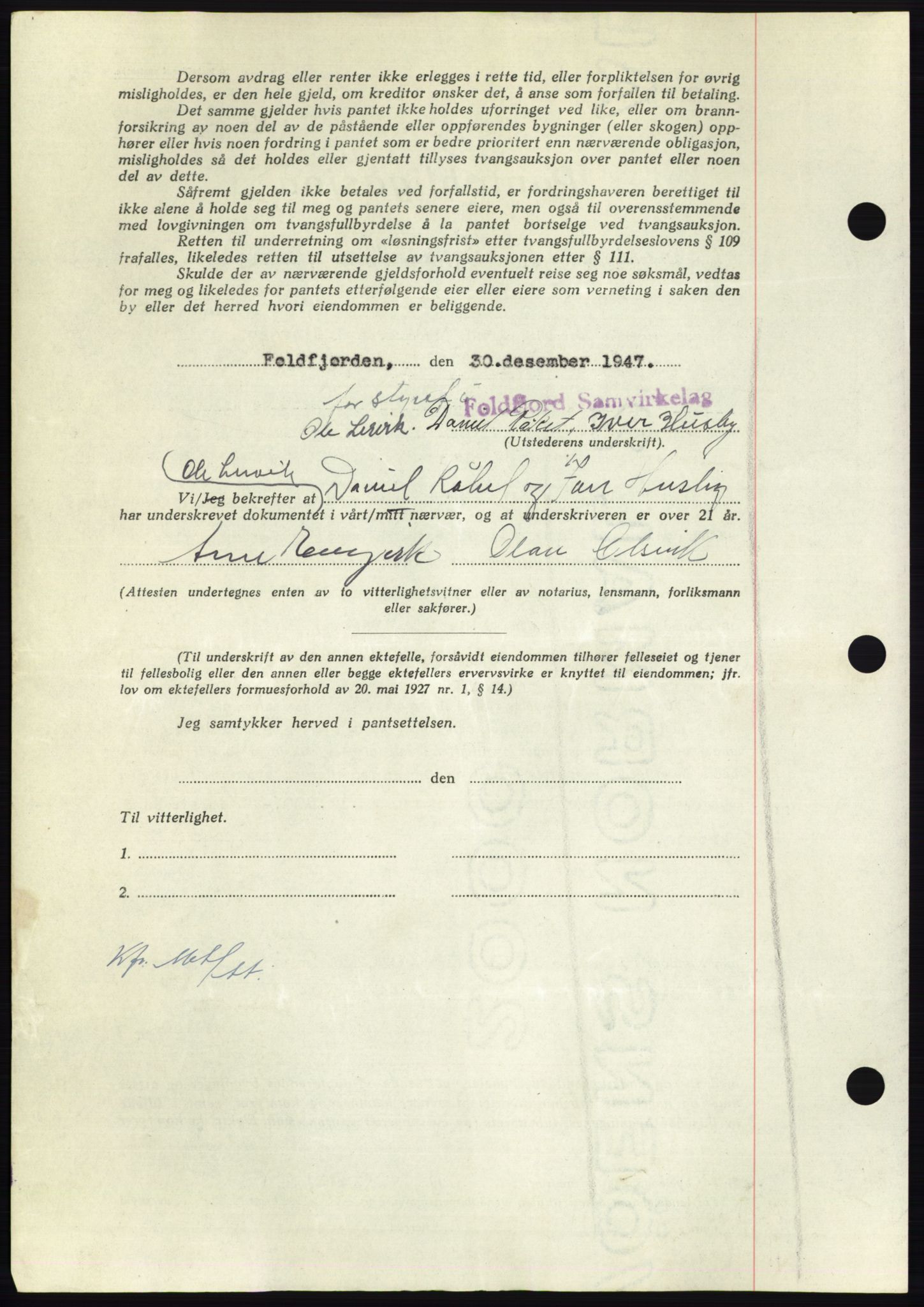 Nordmøre sorenskriveri, AV/SAT-A-4132/1/2/2Ca: Mortgage book no. B99, 1948-1948, Diary no: : 2942/1948