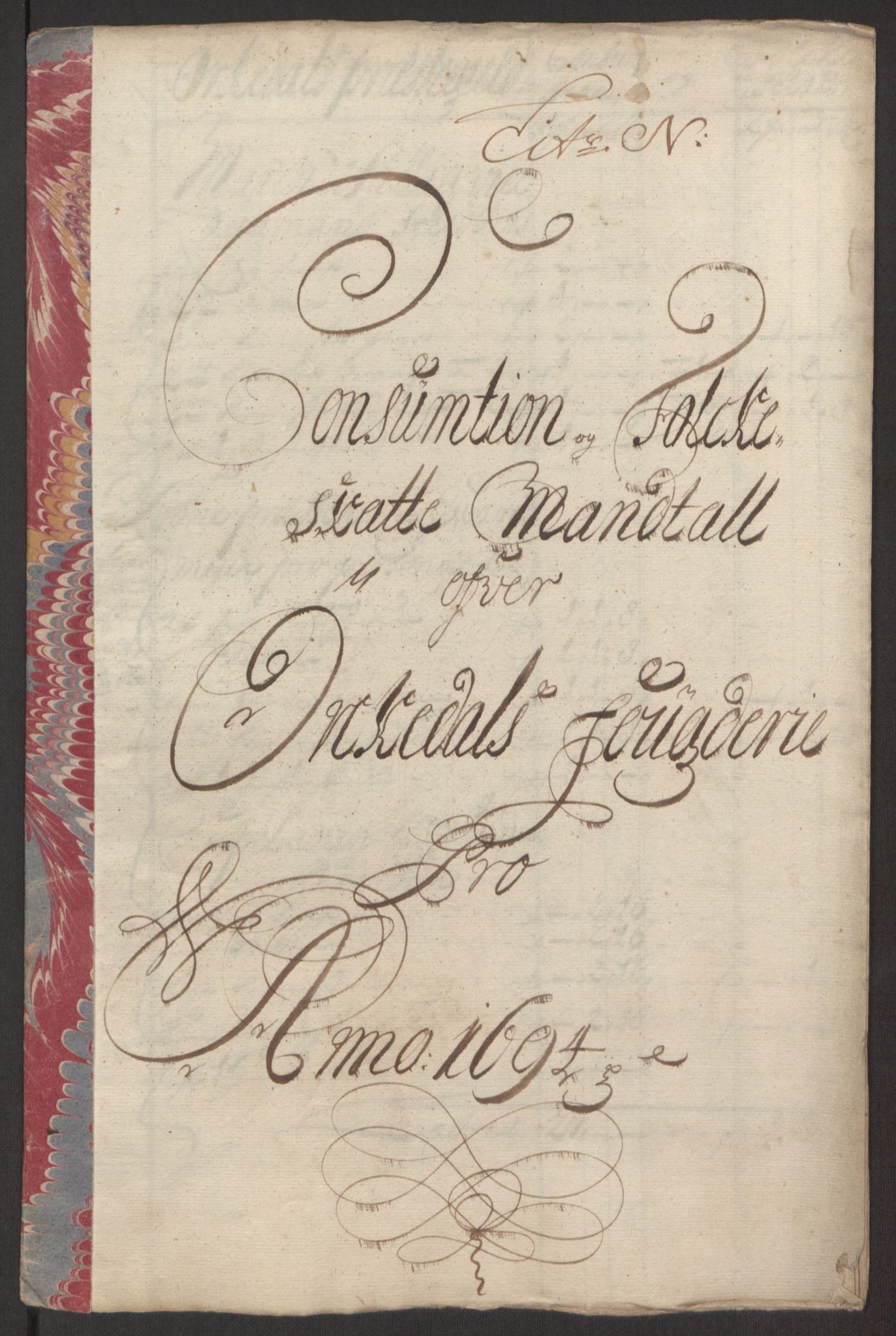 Rentekammeret inntil 1814, Reviderte regnskaper, Fogderegnskap, RA/EA-4092/R60/L3944: Fogderegnskap Orkdal og Gauldal, 1694, p. 157