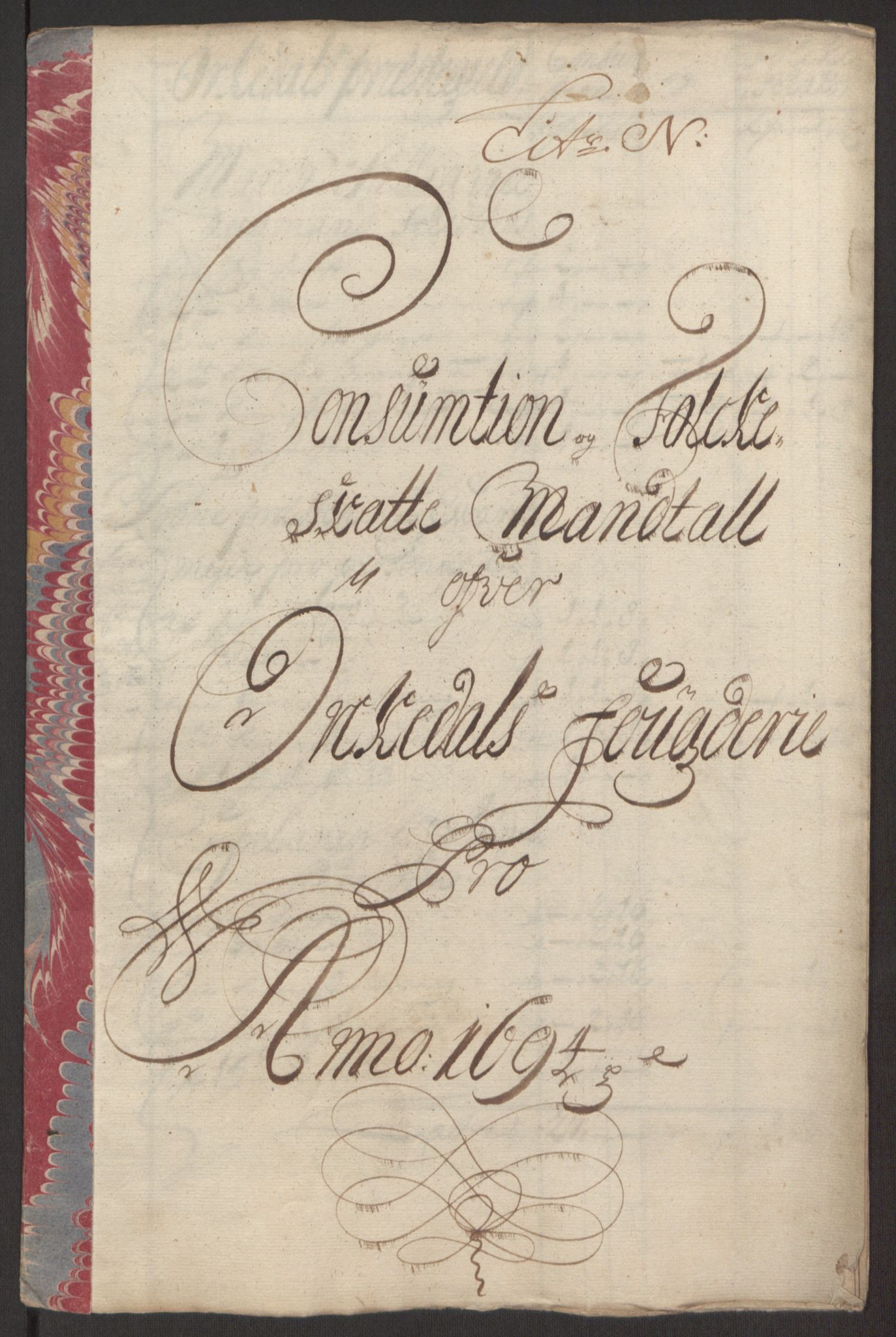 Rentekammeret inntil 1814, Reviderte regnskaper, Fogderegnskap, AV/RA-EA-4092/R60/L3944: Fogderegnskap Orkdal og Gauldal, 1694, p. 157