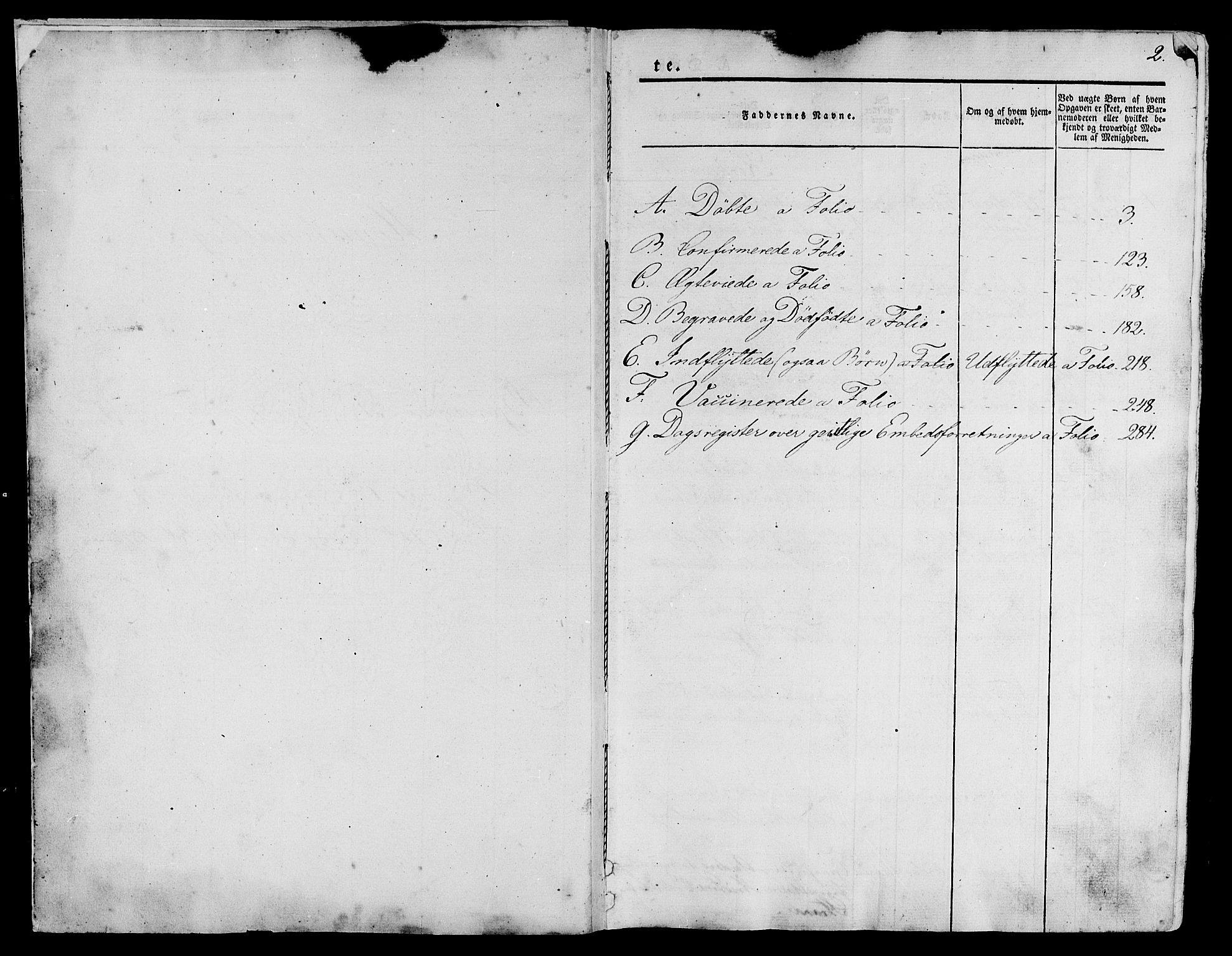 Ministerialprotokoller, klokkerbøker og fødselsregistre - Sør-Trøndelag, SAT/A-1456/657/L0703: Parish register (official) no. 657A04, 1831-1846, p. 2